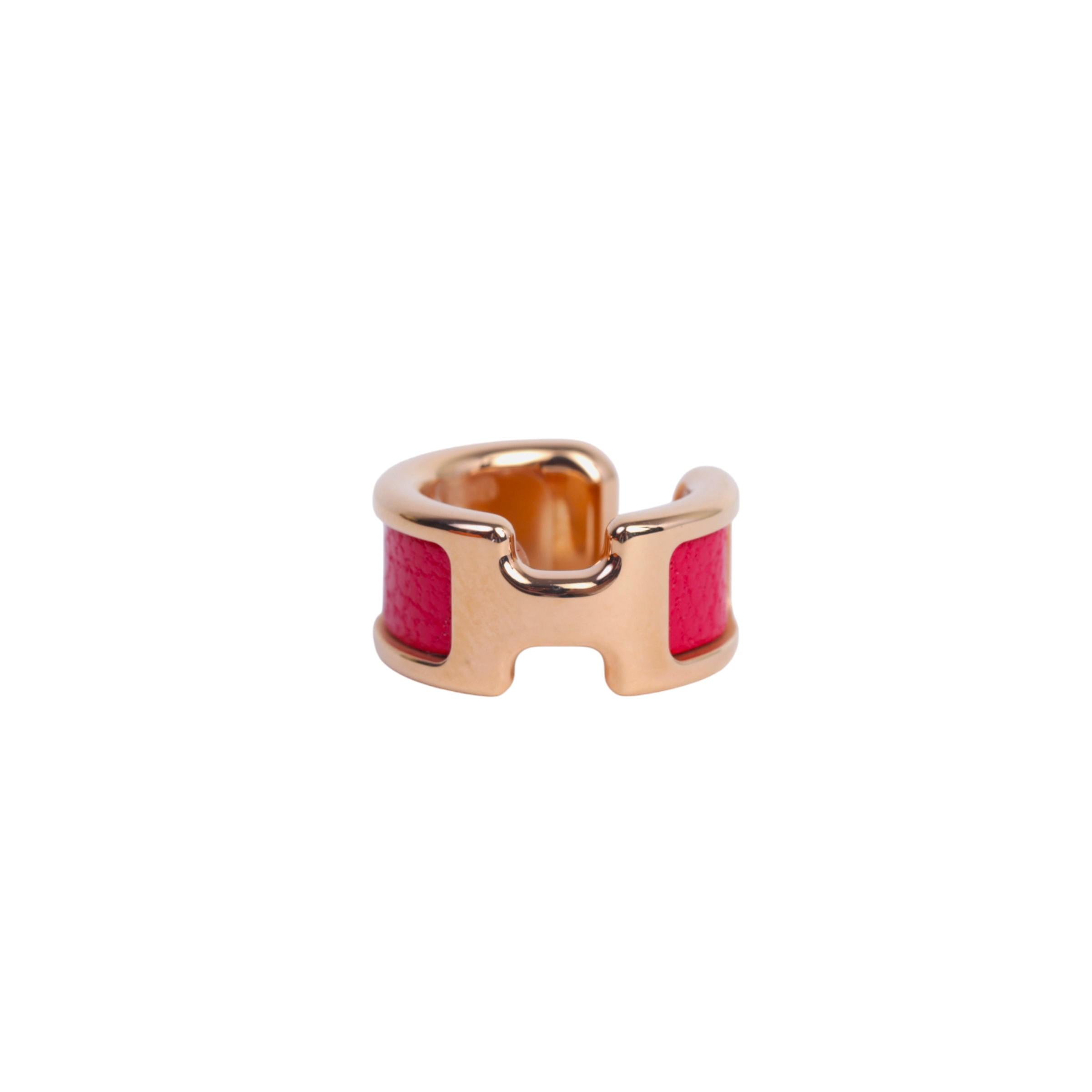 Olympe ear cuff  PM Rose Shocking (5R)