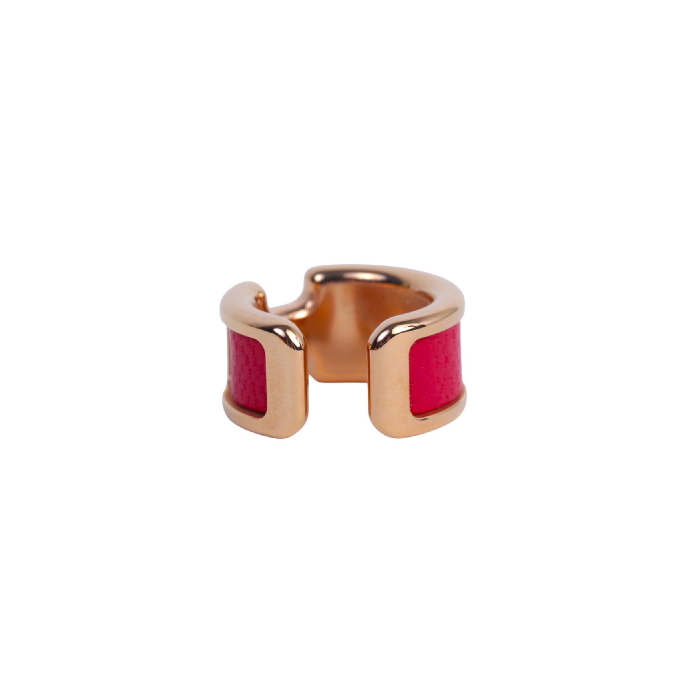 Olympe ear cuff  PM Rose Shocking (5R)