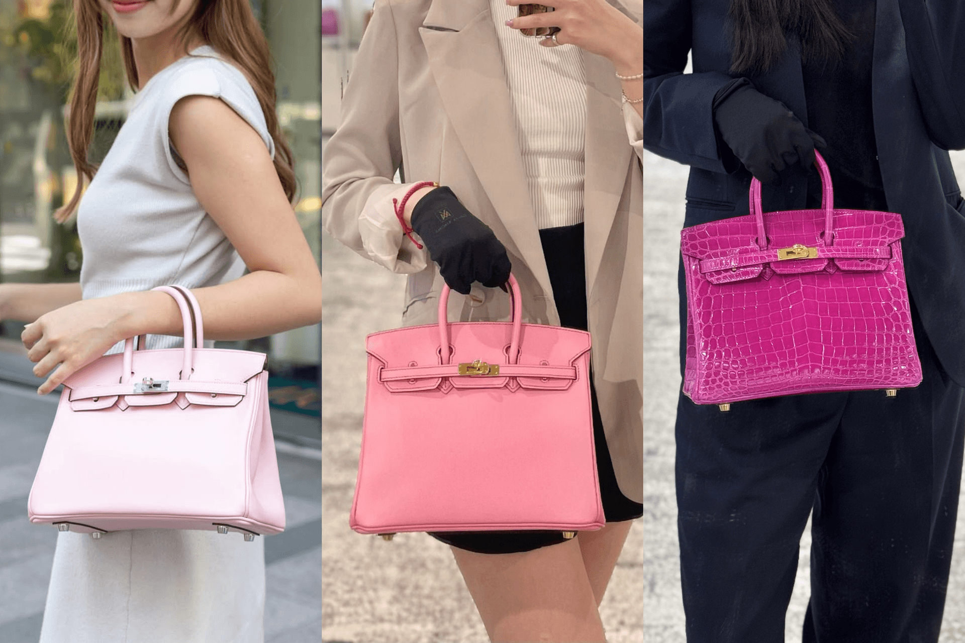 Complete Guide to Hermès Pink Shades｜Top Colors, Variations & How to Style Them