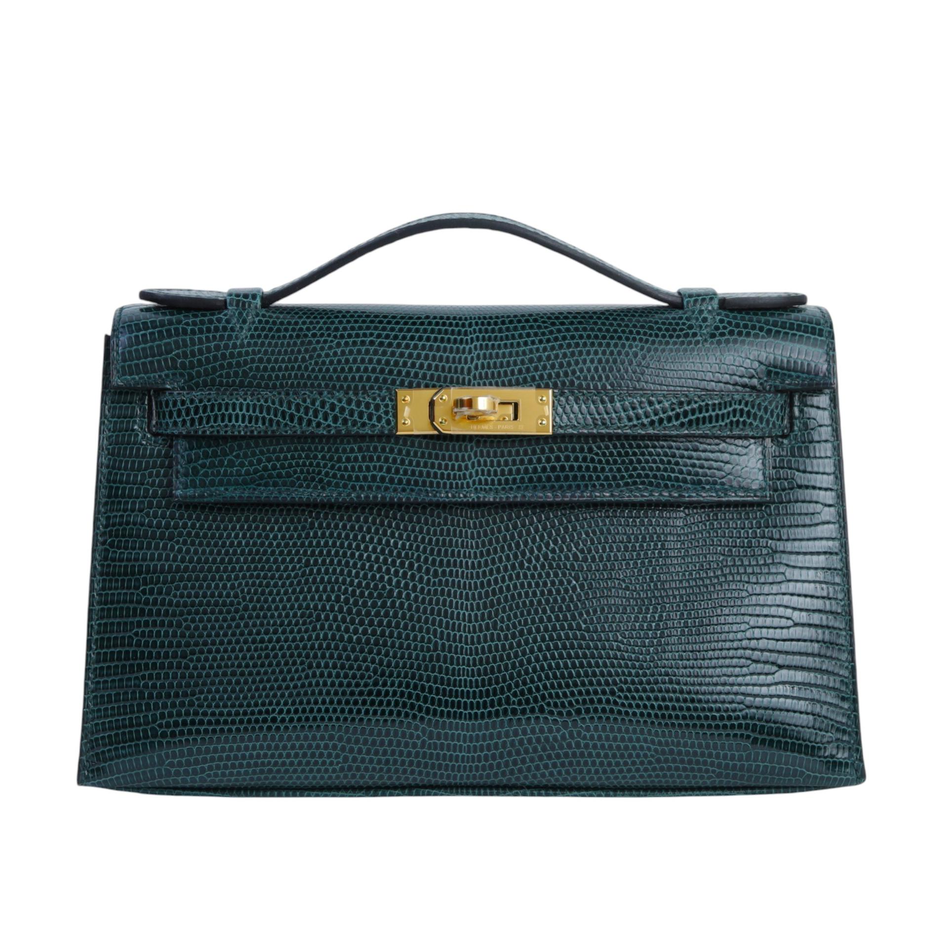 Kelly Pochette Vert Cypress (6O)