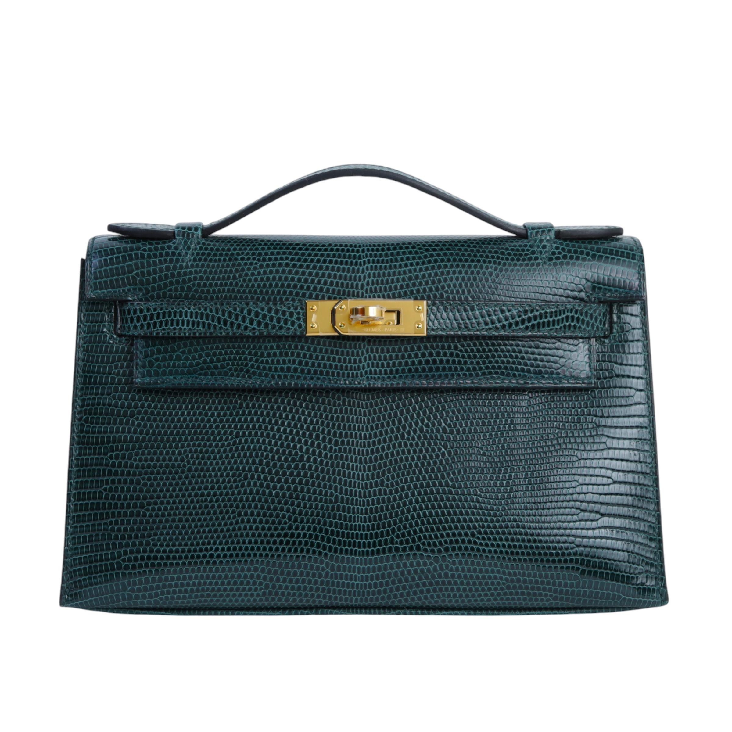 Kelly Pochette Vert Cypress (6O)