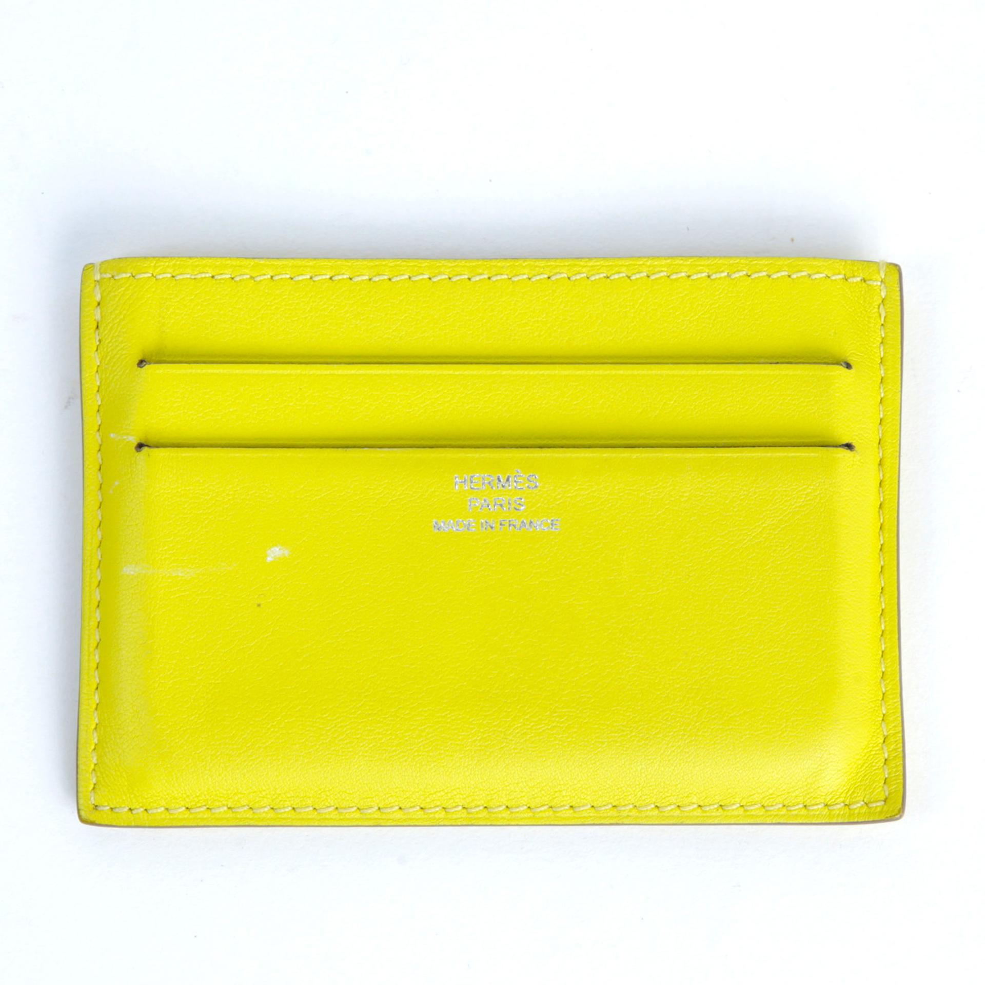 Citizen Twill card holder Lime (9R)