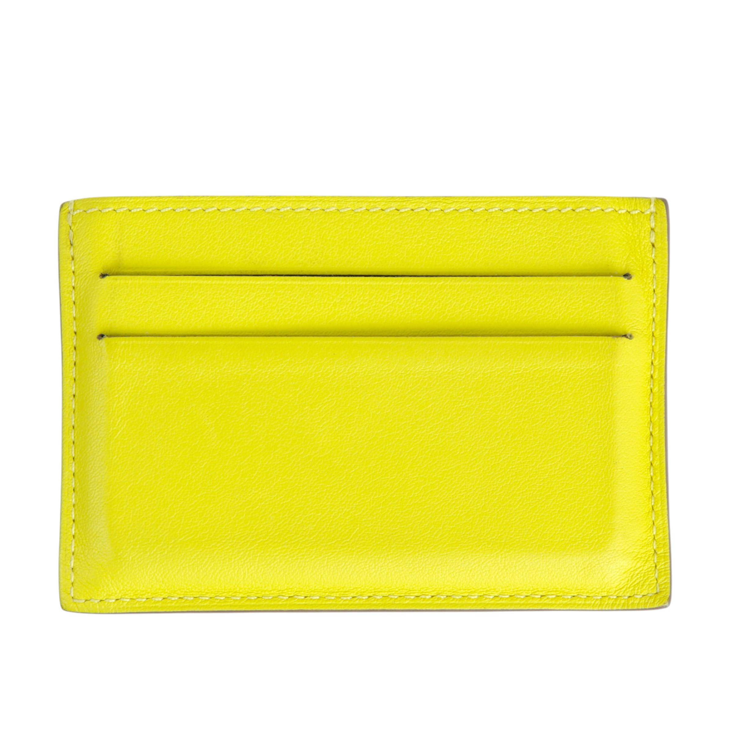Citizen Twill card holder Lime (9R)