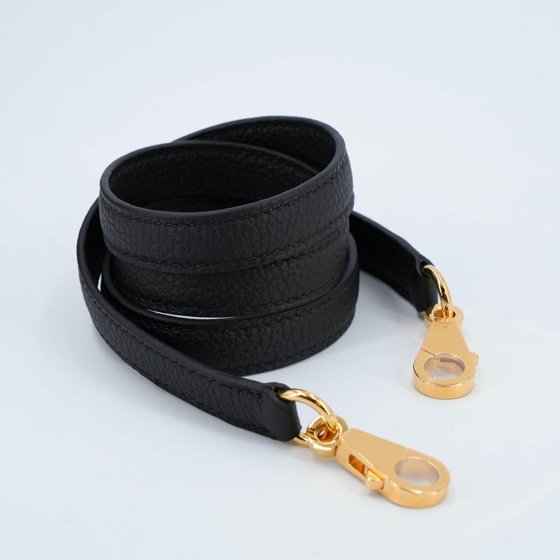 Brand New ( Rank N )  HERMÈS  Kelly 25 Noir (89) Togo Gold hardware K (2025) - 17