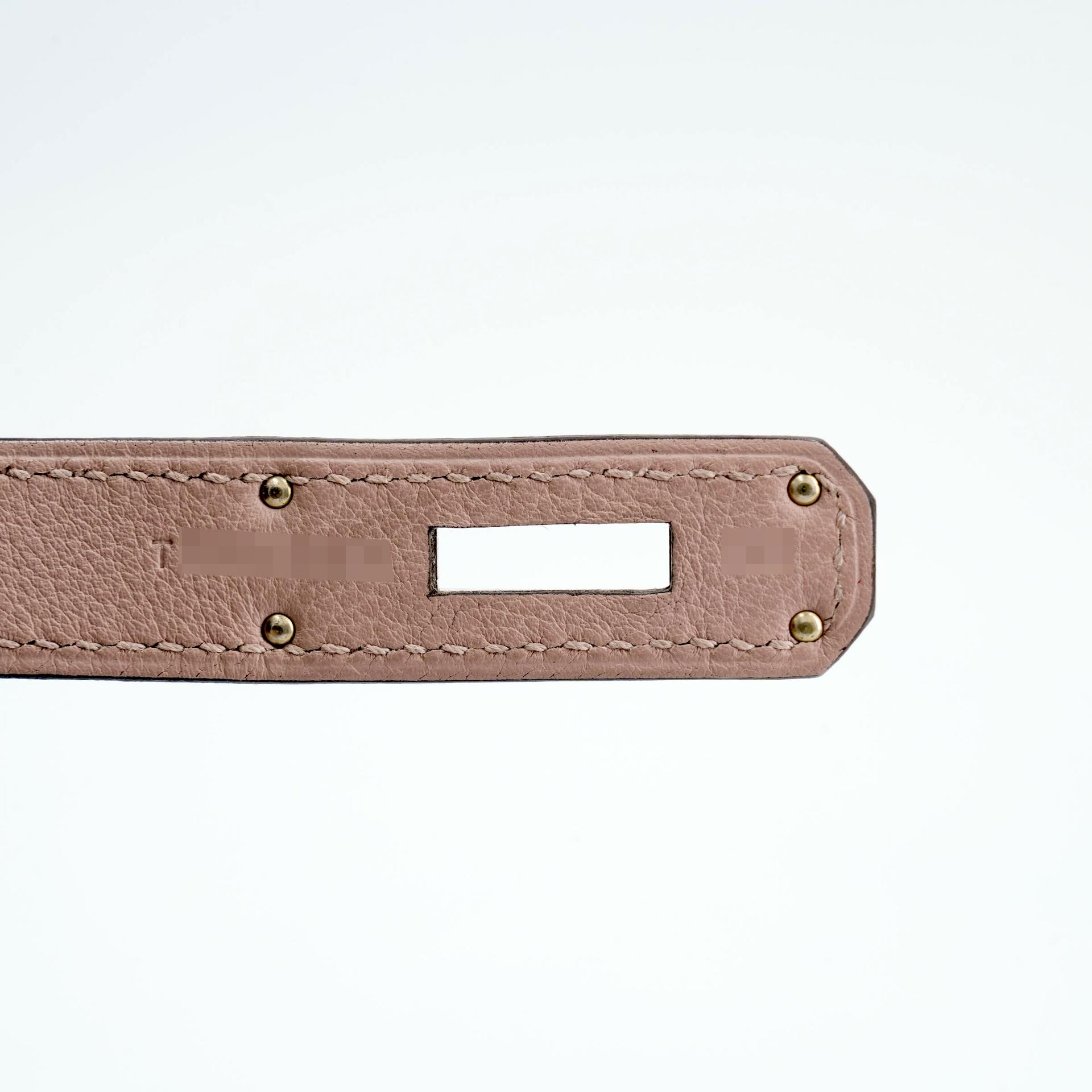 Very Good ( Rank A) HERMÈS Berline Mini 21 Glycine (4W) Evercolor Palladium hardware T (2015) - 15