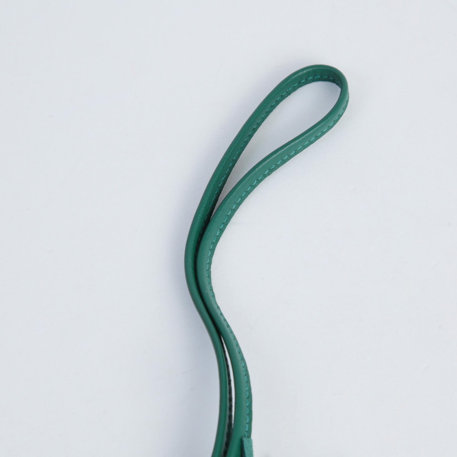 Excellent ( Rank SA ) HERMÈS Rodeo Pegase PM Vert Moyen (65) Agneau W (2024) - 4