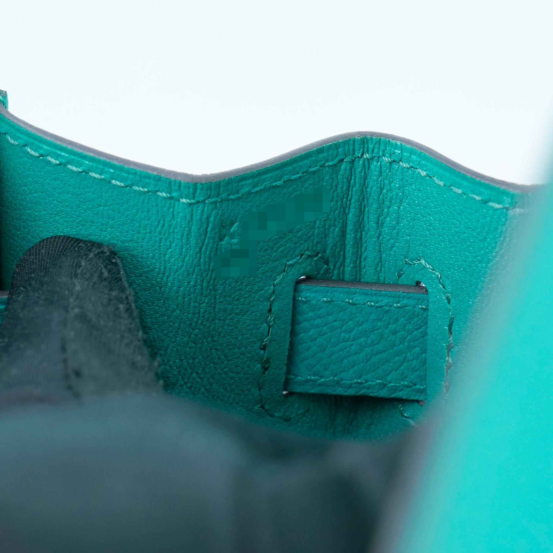 ランク SA HERMÈS エルメス ケリー32 セリエ ブルーパオン (7F) エプソン シルバー金具 X刻印 - 22