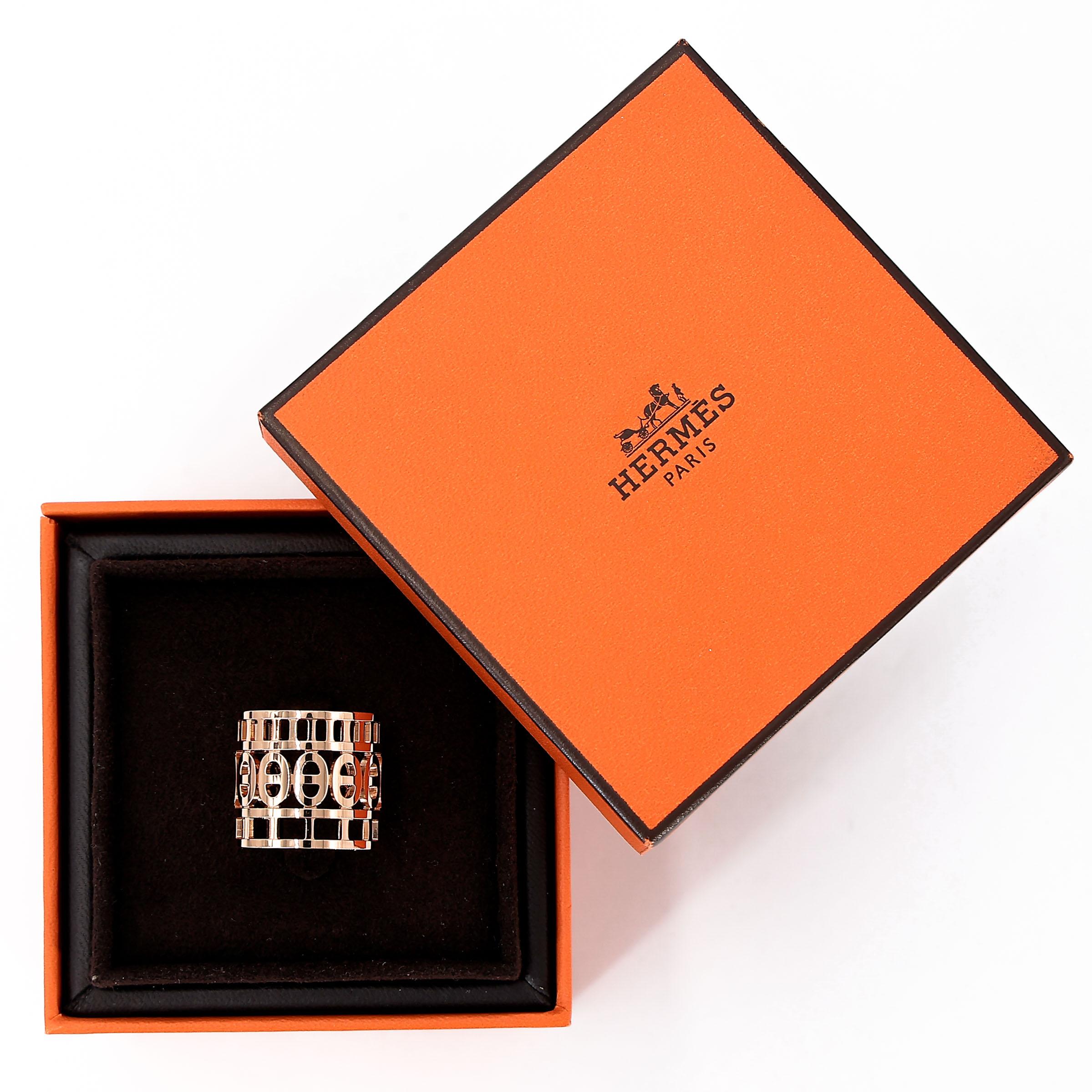 Ring Chaine d'ancre Divine Rose Gold
