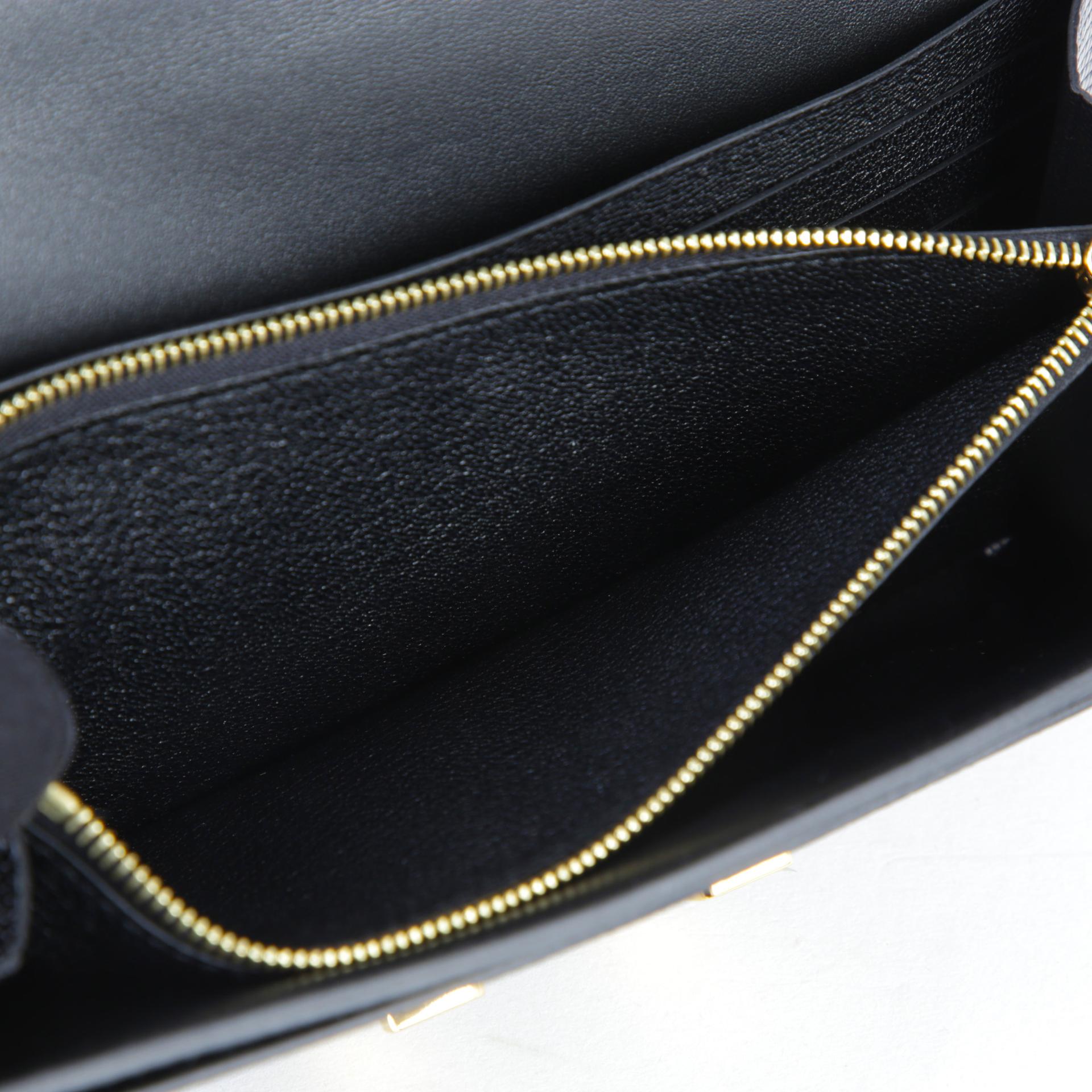 Unused ( Rank NS )  HERMÈS  Constance To Go Noir (89) Lizard Gold hardware U (2022) - 11