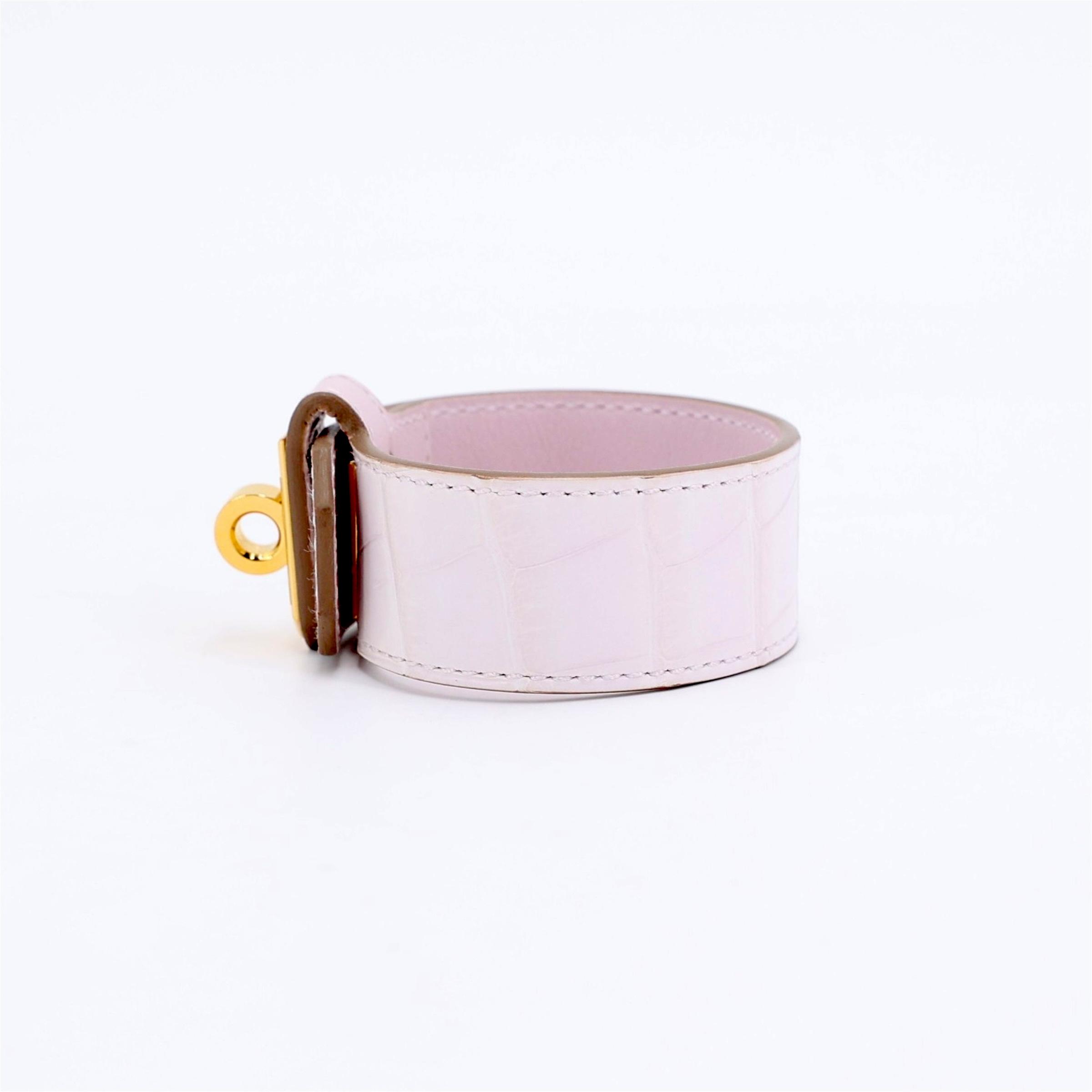 Kelly Twist PM T2  Leather Bracelet Mauve Pale (09)