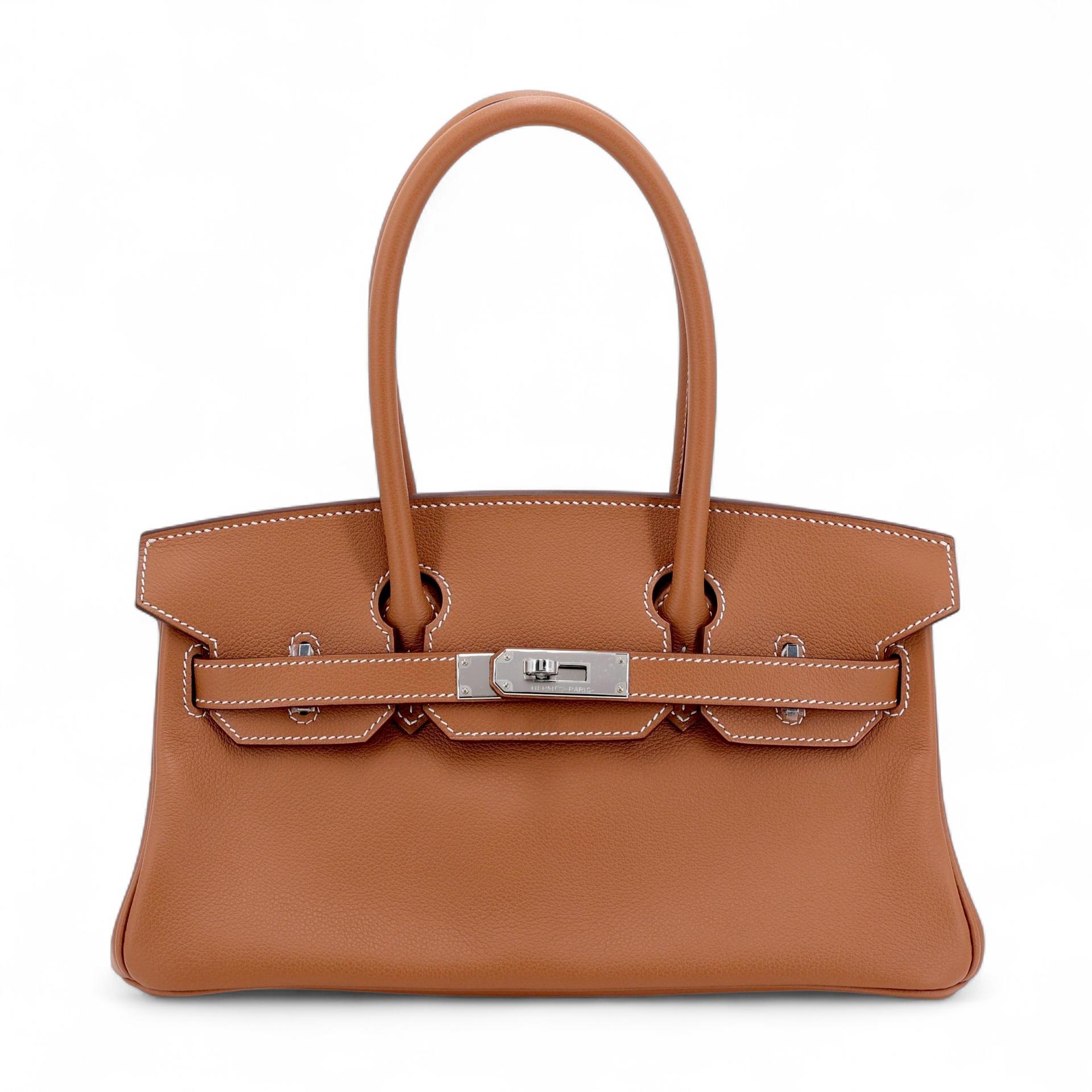 Birkin Shoulder Light 29 Gold (37) | GINZA XIAOMA