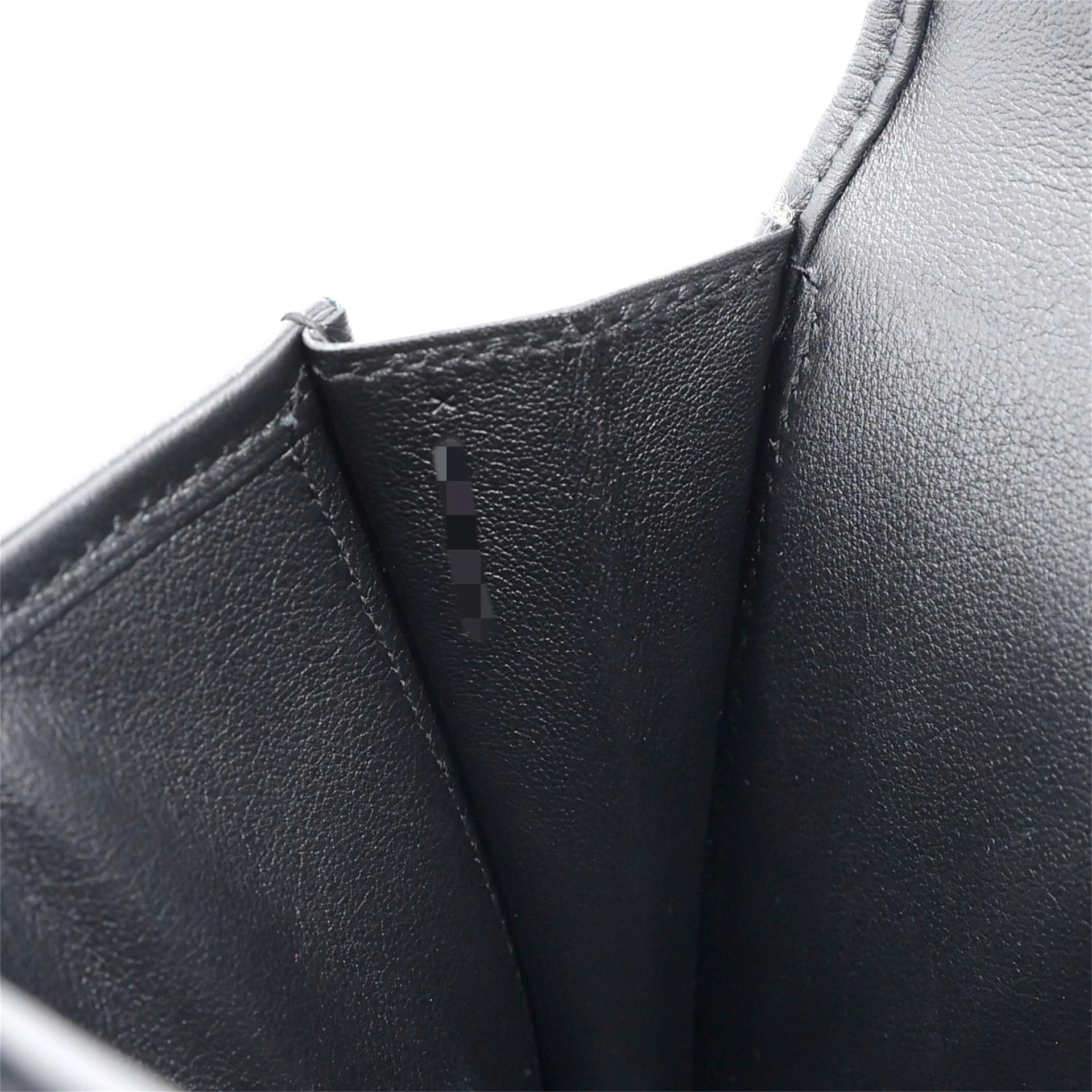 Very Good ( Rank A) HERMÈS Jige 29 Noir (89) Swift X (2016) - 17