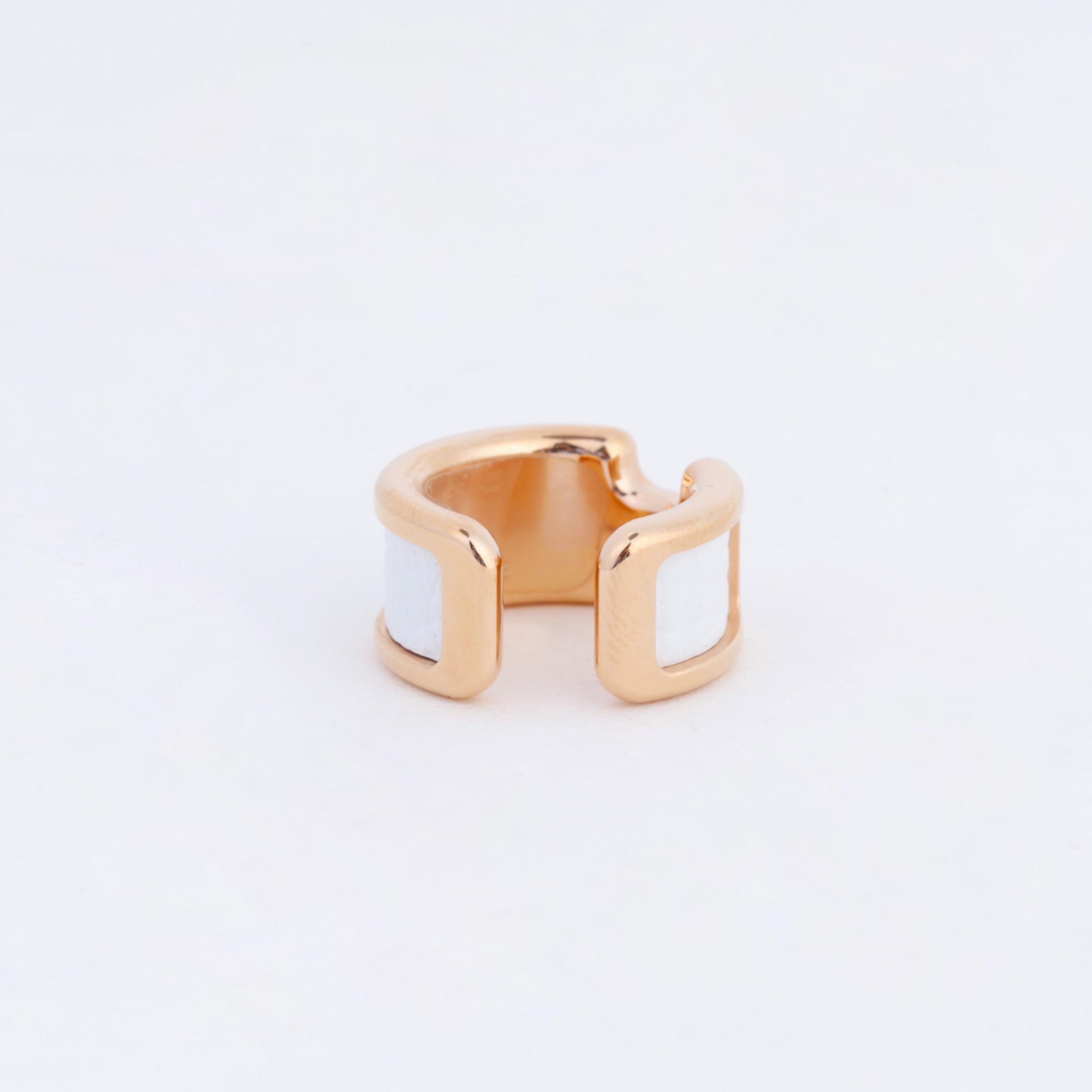 Olympe ear cuff small model White