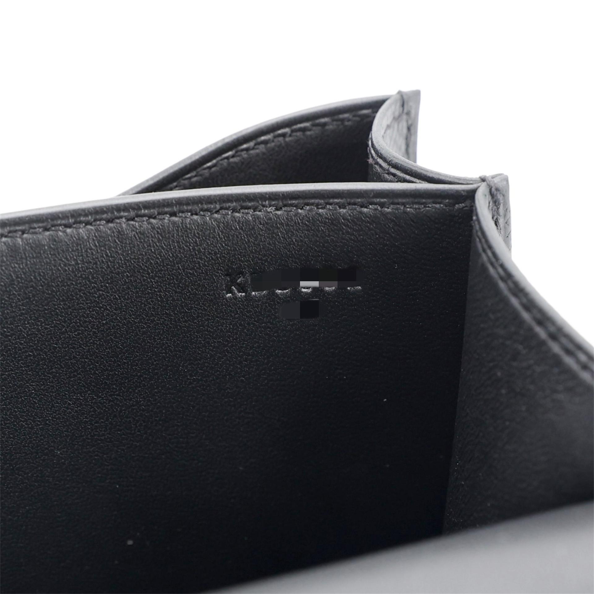 Brand New ( Rank N ) HERMÈS Constance Mini Noir (89) Epsom Gold hardware K (2025) - 19