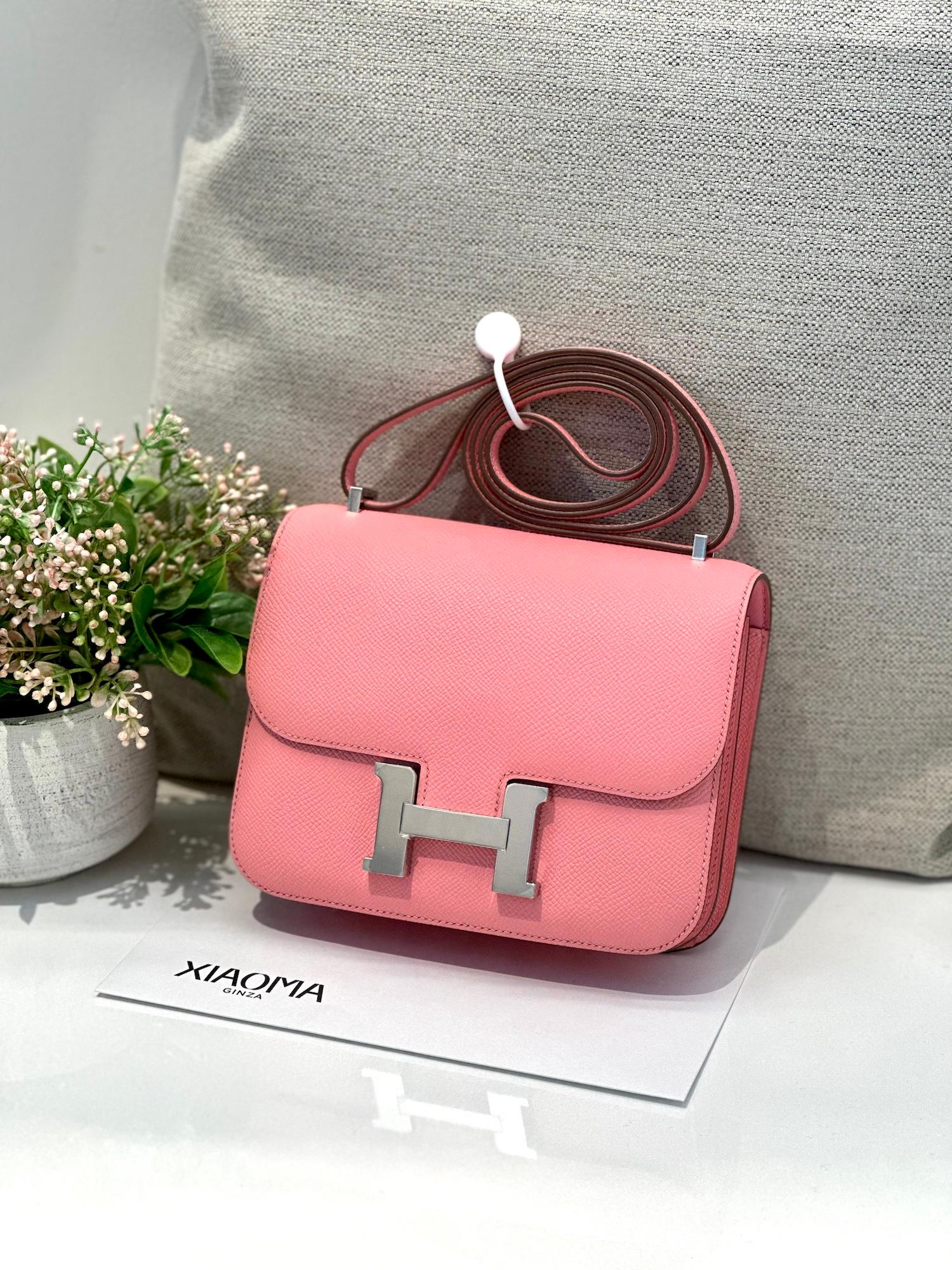 ランク N 新品 HERMÈS エルメス コンスタンス3 ミニ ローズコンフェッティ (1Q) エプソン シルバー金具 K刻印 - 4