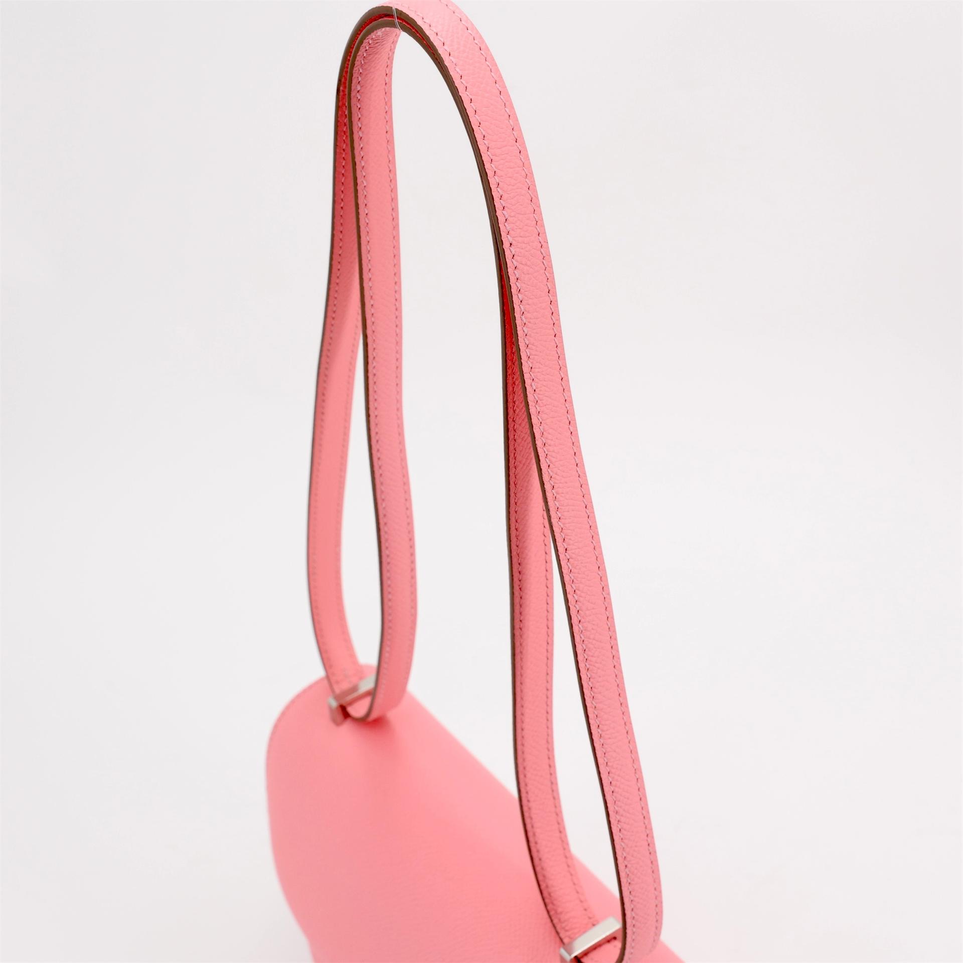 ランク N 新品 HERMÈS エルメス コンスタンス3 ミニ ローズコンフェッティ (1Q) エプソン シルバー金具 K刻印 - 5