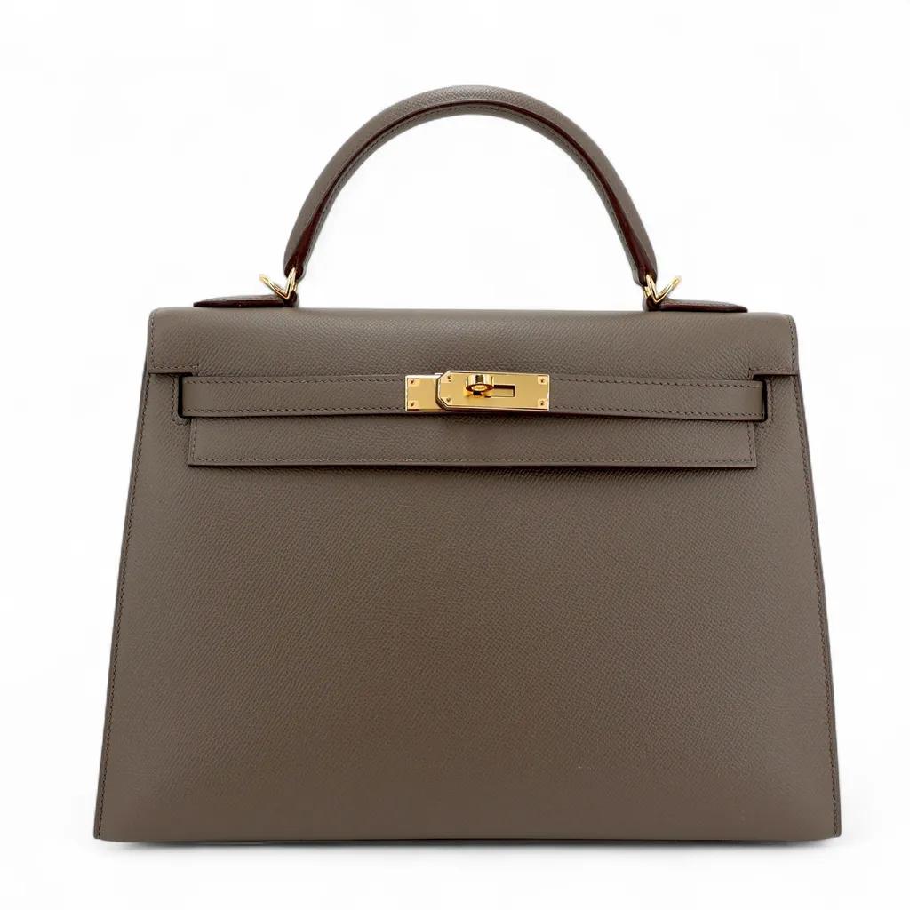 Kelly 32 Sellier Etain (8F)