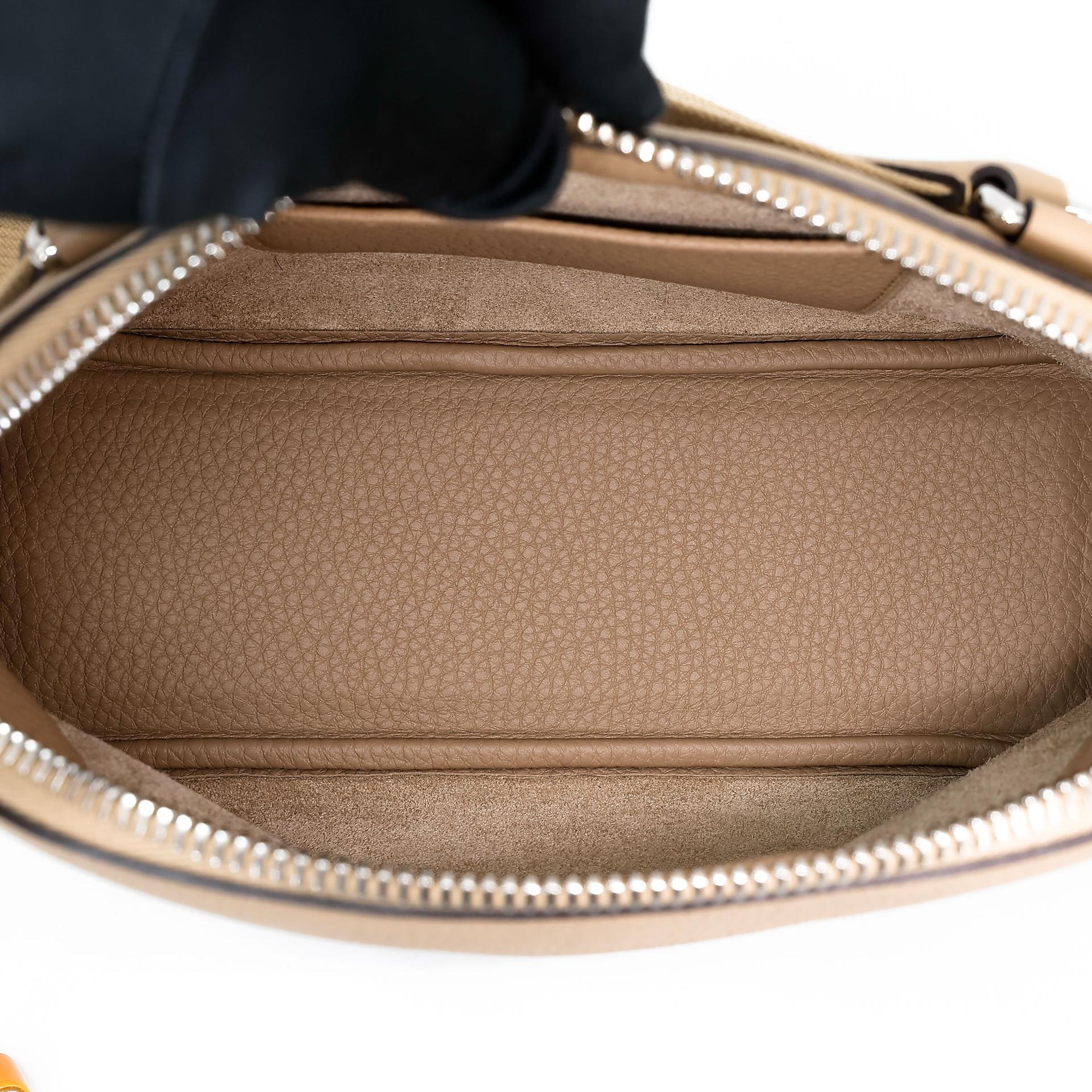 ランク N 新品  HERMÈS エルメス  ボリード メッセンジャー プシエール (1C) トゴ シルバー金具 K刻印 - 15