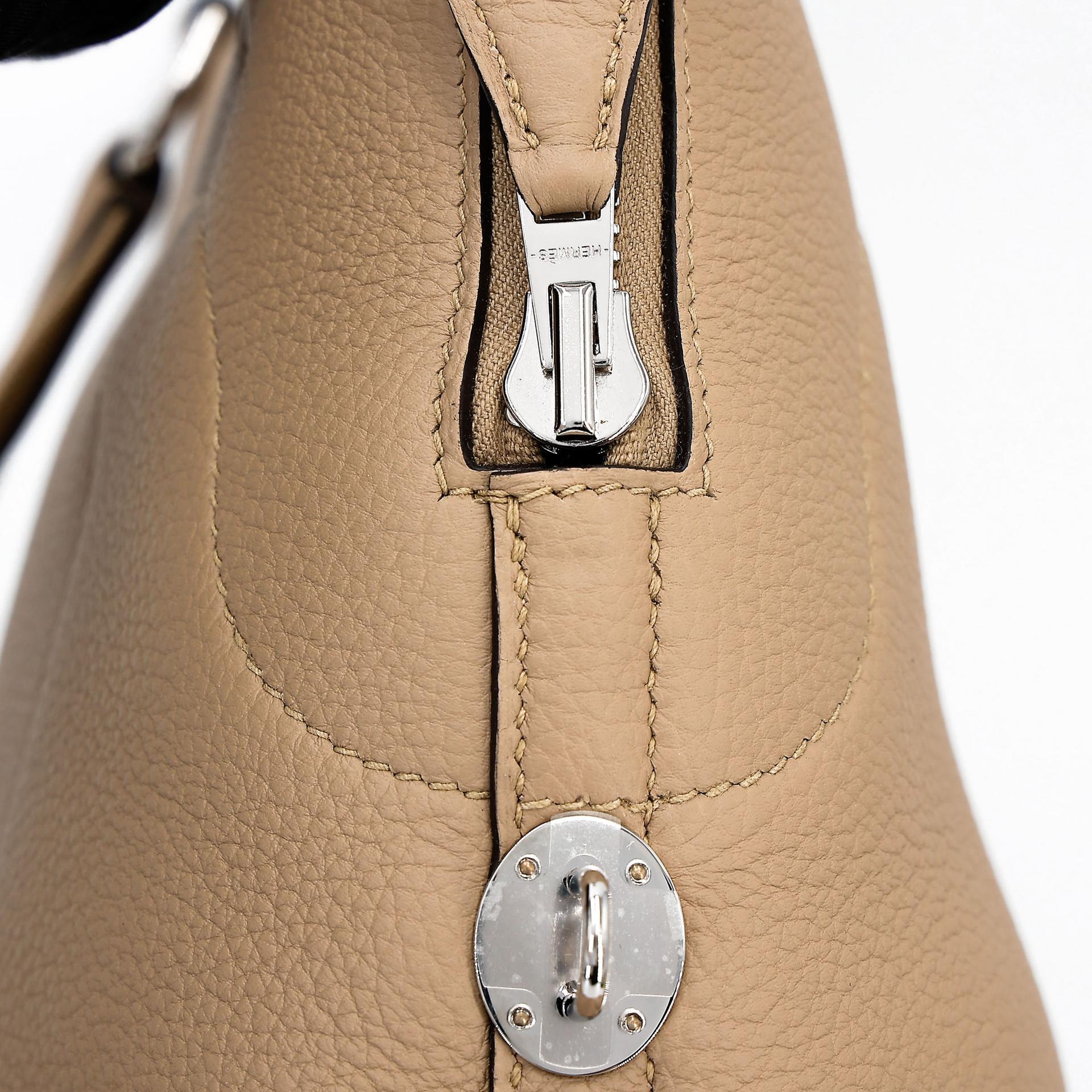 ランク N 新品  HERMÈS エルメス  ボリード メッセンジャー プシエール (1C) トゴ シルバー金具 K刻印 - 12