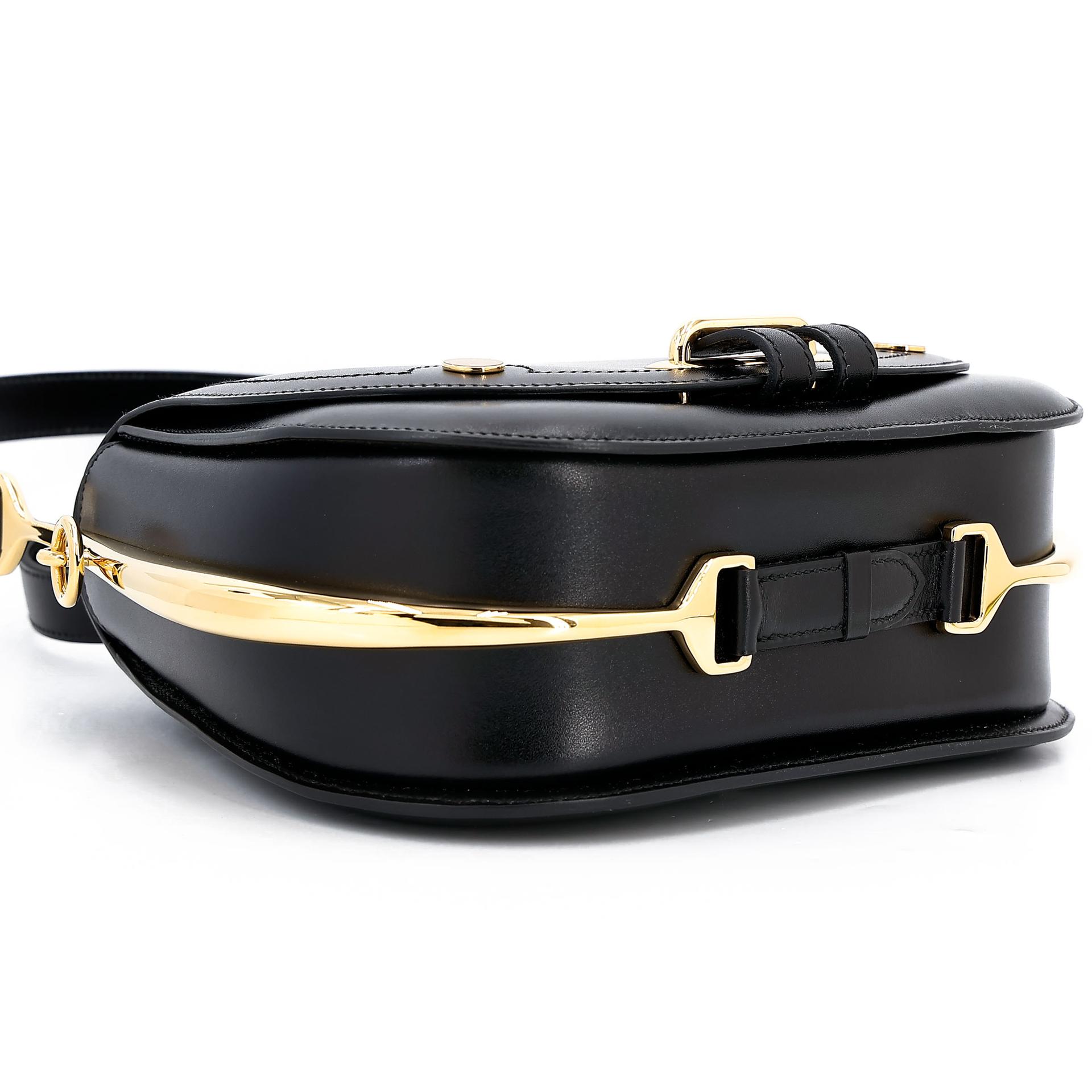 Excellent ( Rank SA ) HERMÈS Passe Guide Noir (89) Box-calf Gold hardware Square Q (2013) - 9