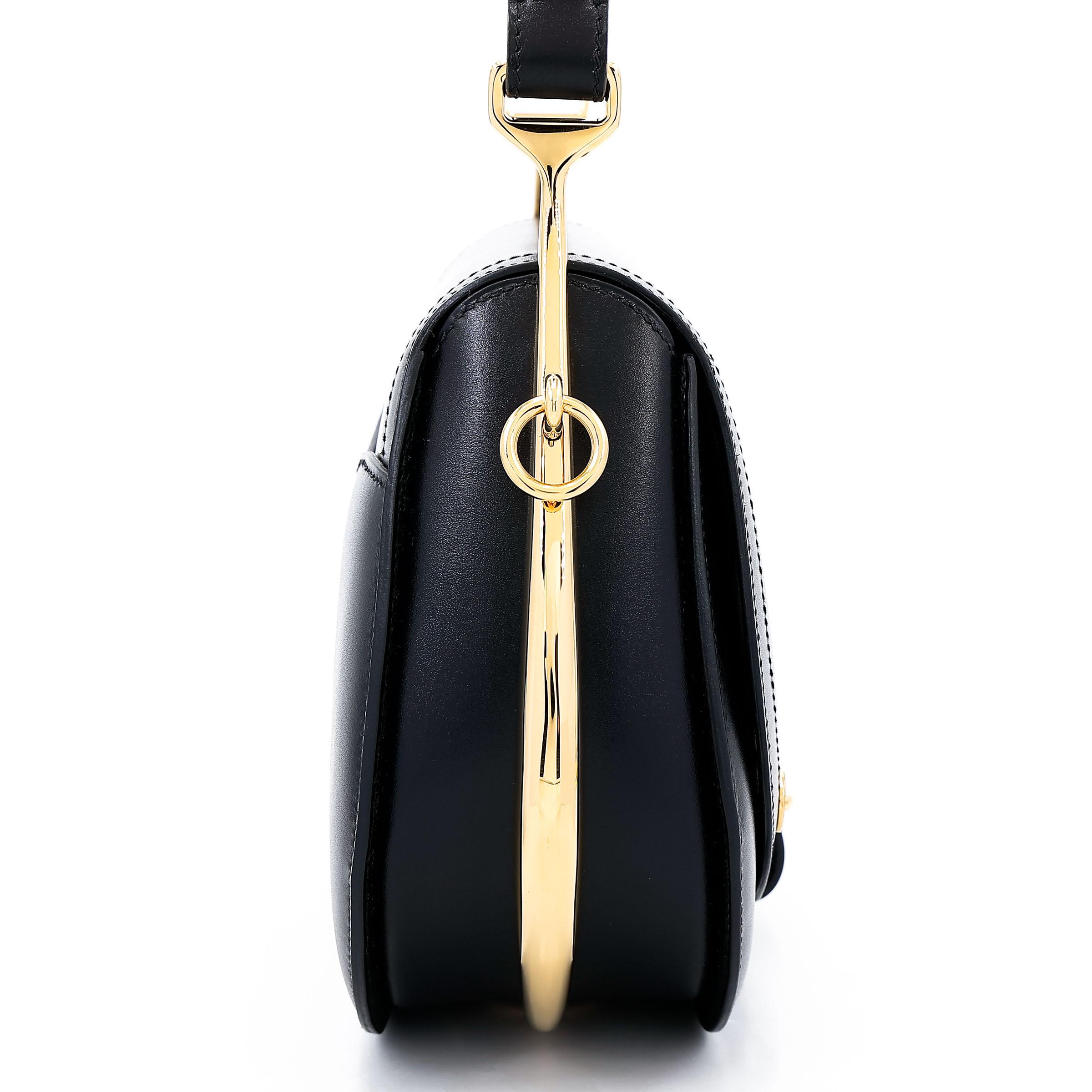 ランク SA HERMÈS エルメス パスパス 35 ブラック (89) ボックスカーフ ゴールド金具 □Q刻印 - 7