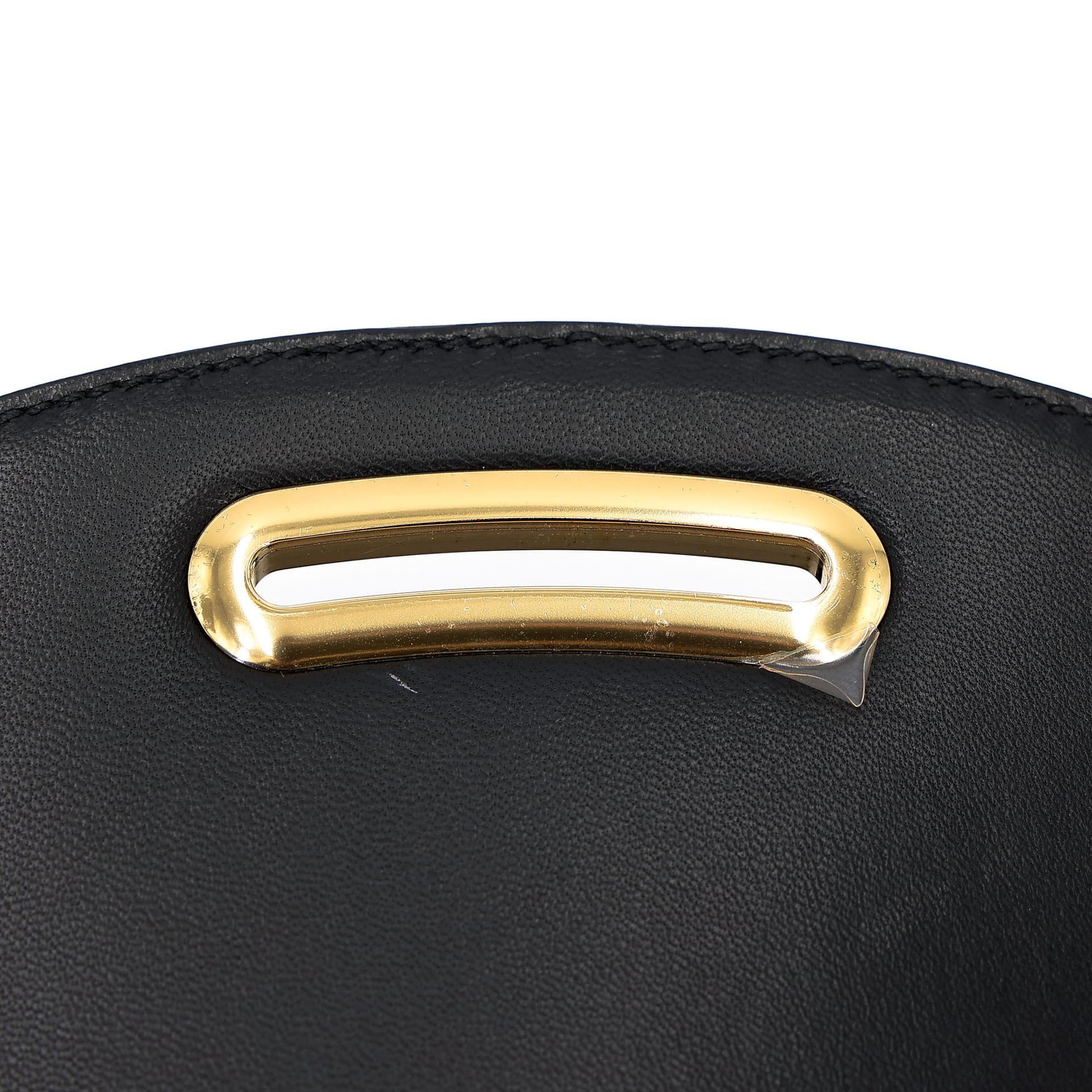 Excellent ( Rank SA ) HERMÈS Passe Guide Noir (89) Box-calf Gold hardware Square Q (2013) - 16