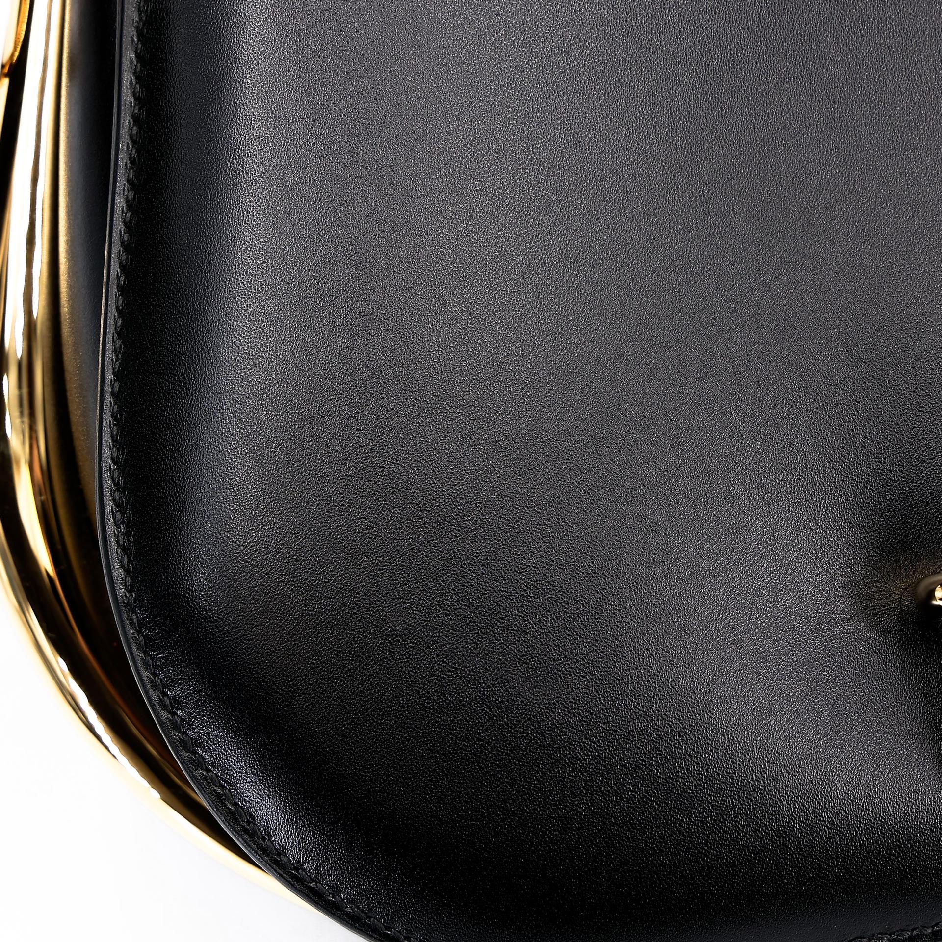 Excellent ( Rank SA ) HERMÈS Passe Guide Noir (89) Box-calf Gold hardware Square Q (2013) - 19