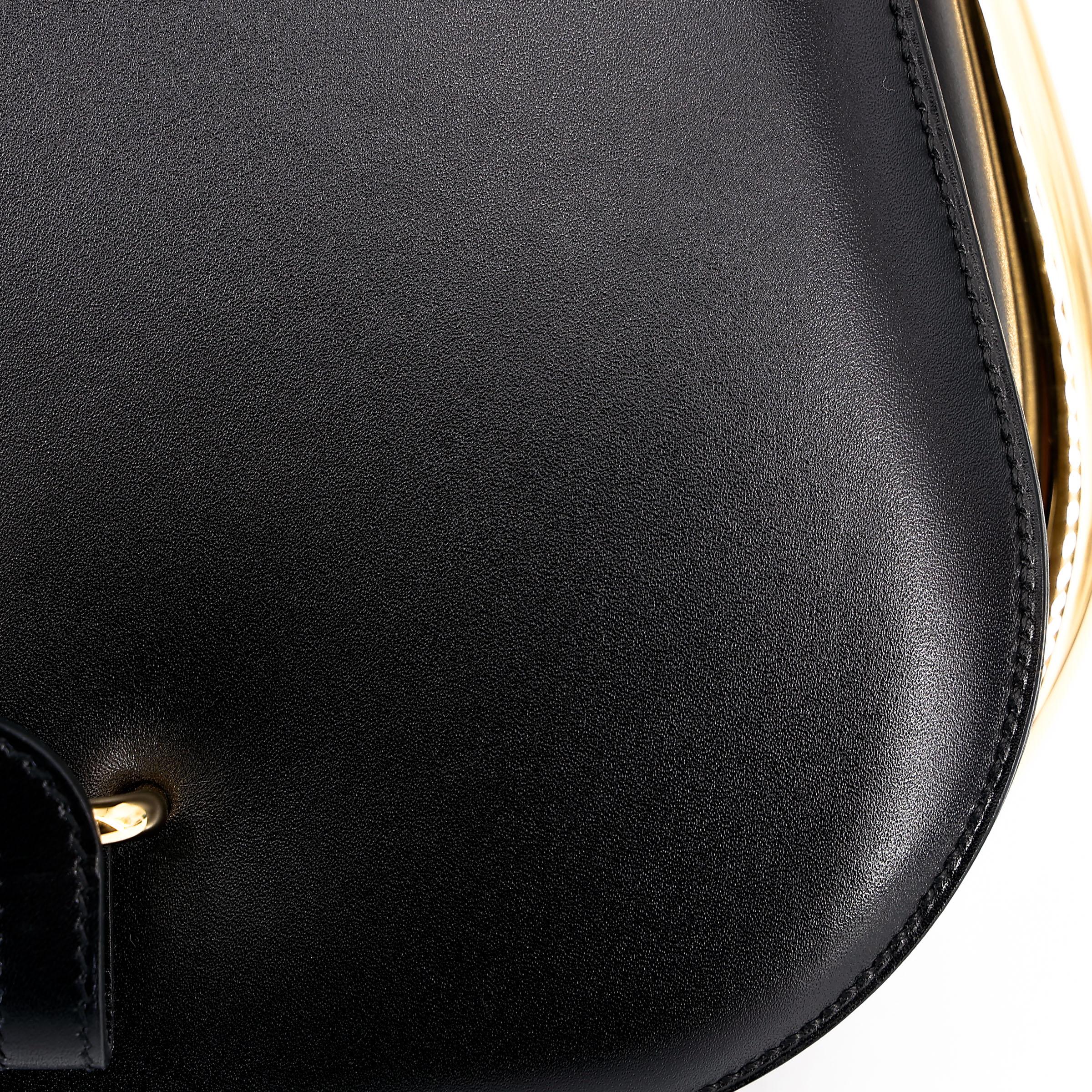 ランク SA HERMÈS エルメス パスパス 35 ブラック (89) ボックスカーフ ゴールド金具 □Q刻印 - 20