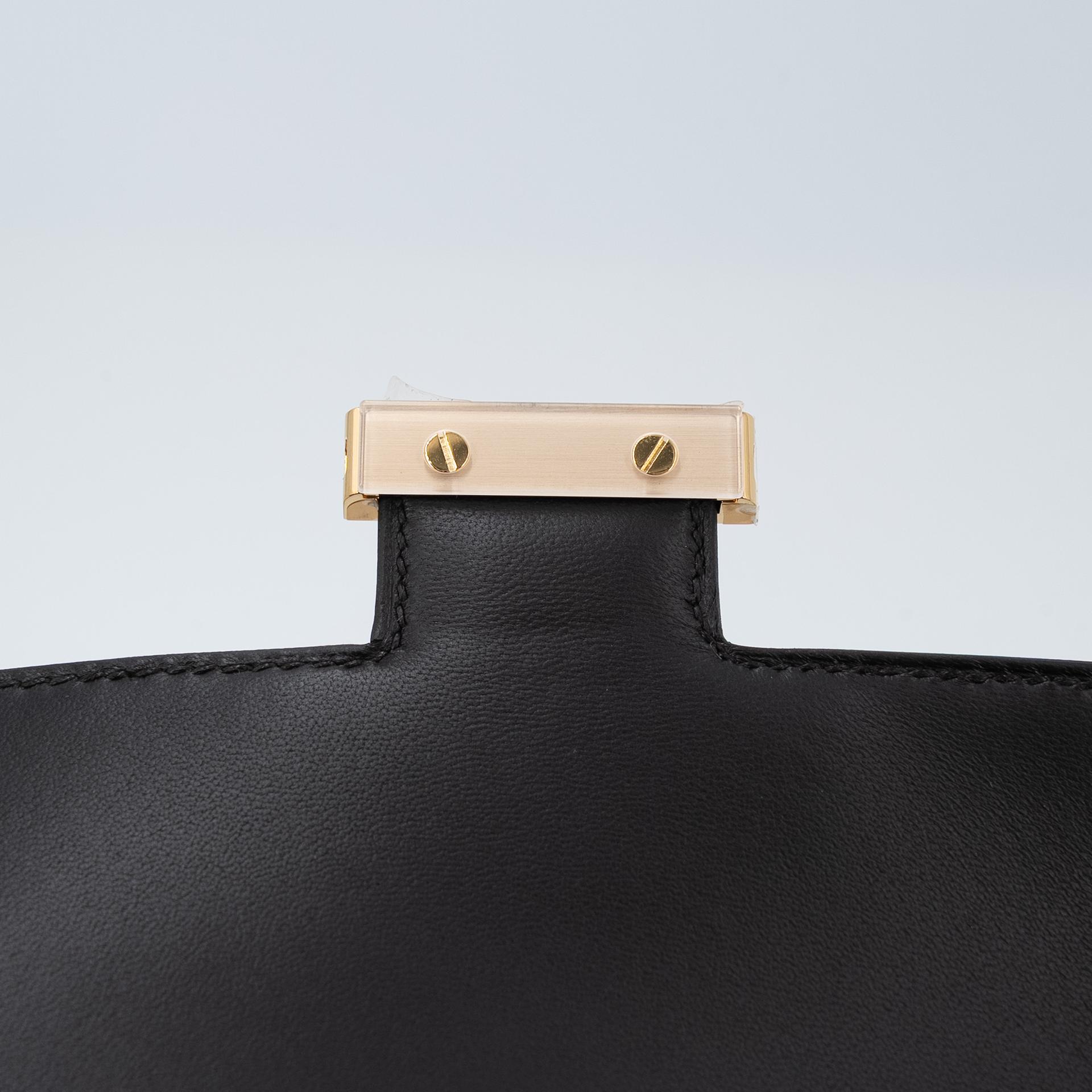 Brand New ( Rank N ) HERMÈS Constance Elan Noir (89) Epsom Gold hardware W (2024) - 10