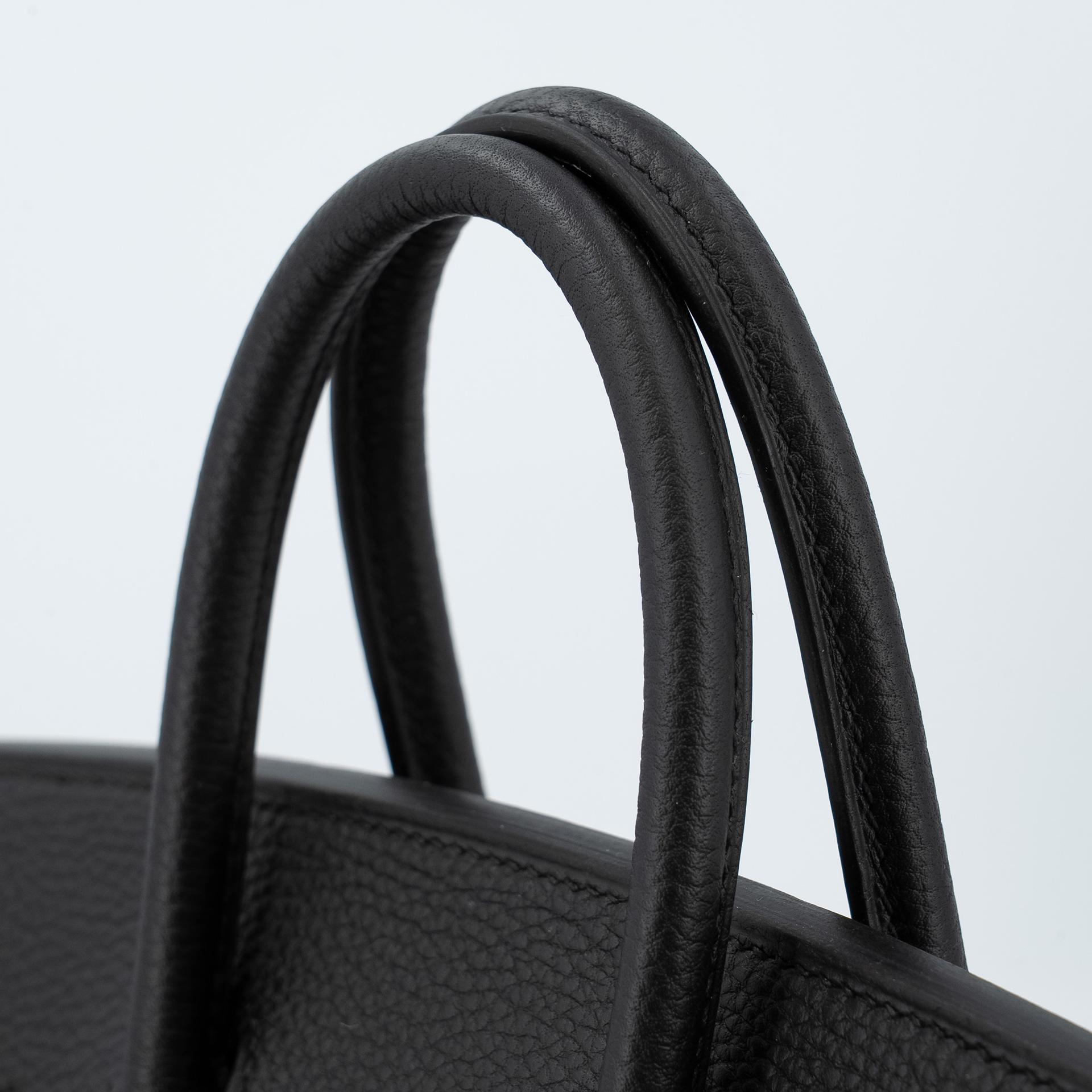 Brand New ( Rank N ) HERMÈS Birkin 25 Noir (89) Togo Gold hardware K (2025) - 5