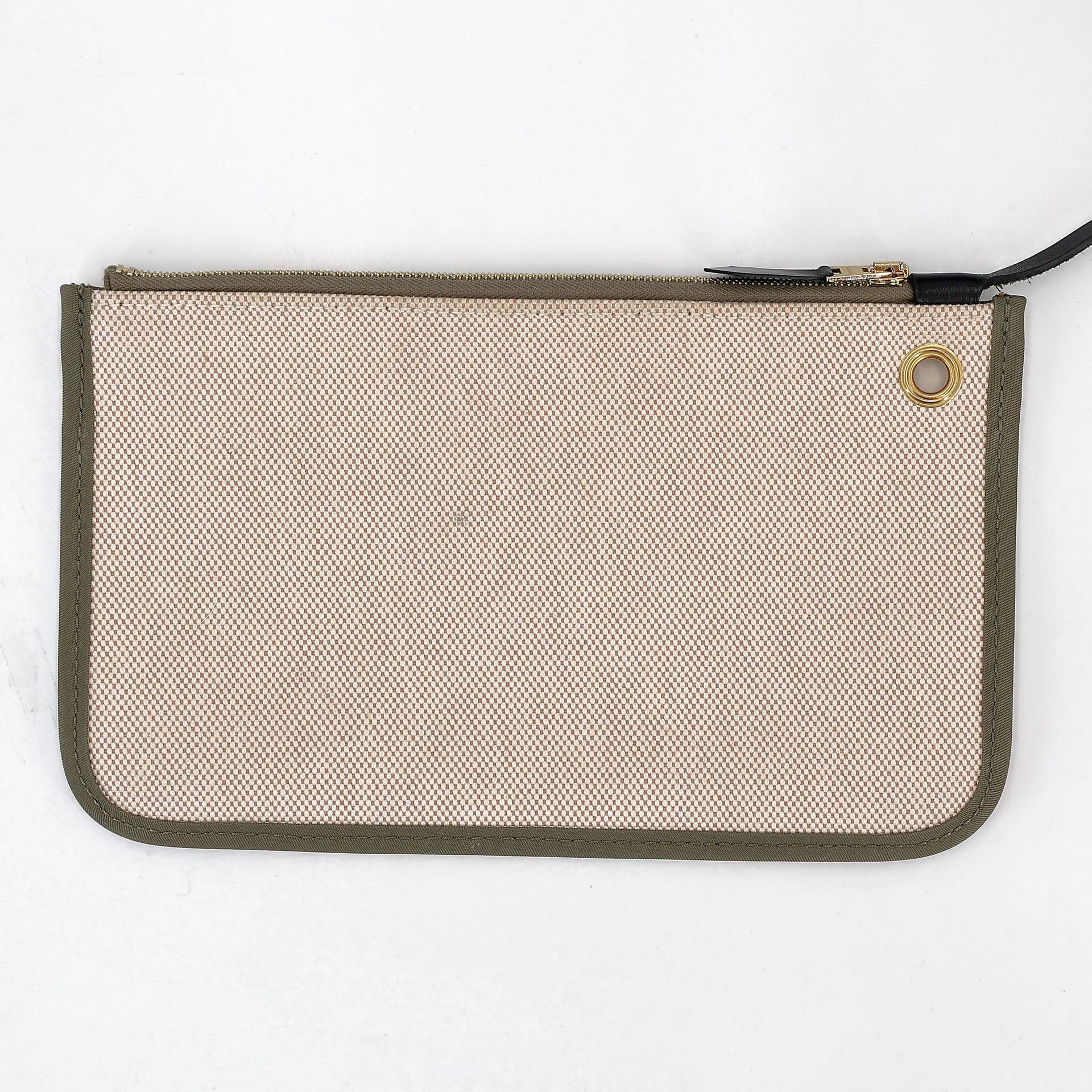 Very Good ( Rank A) HERMÈS Herbag Zip 31 PM Vert Bronze (60) Noir (89) Canvas Vache Hunter Gold hardware Z (2021) - 43