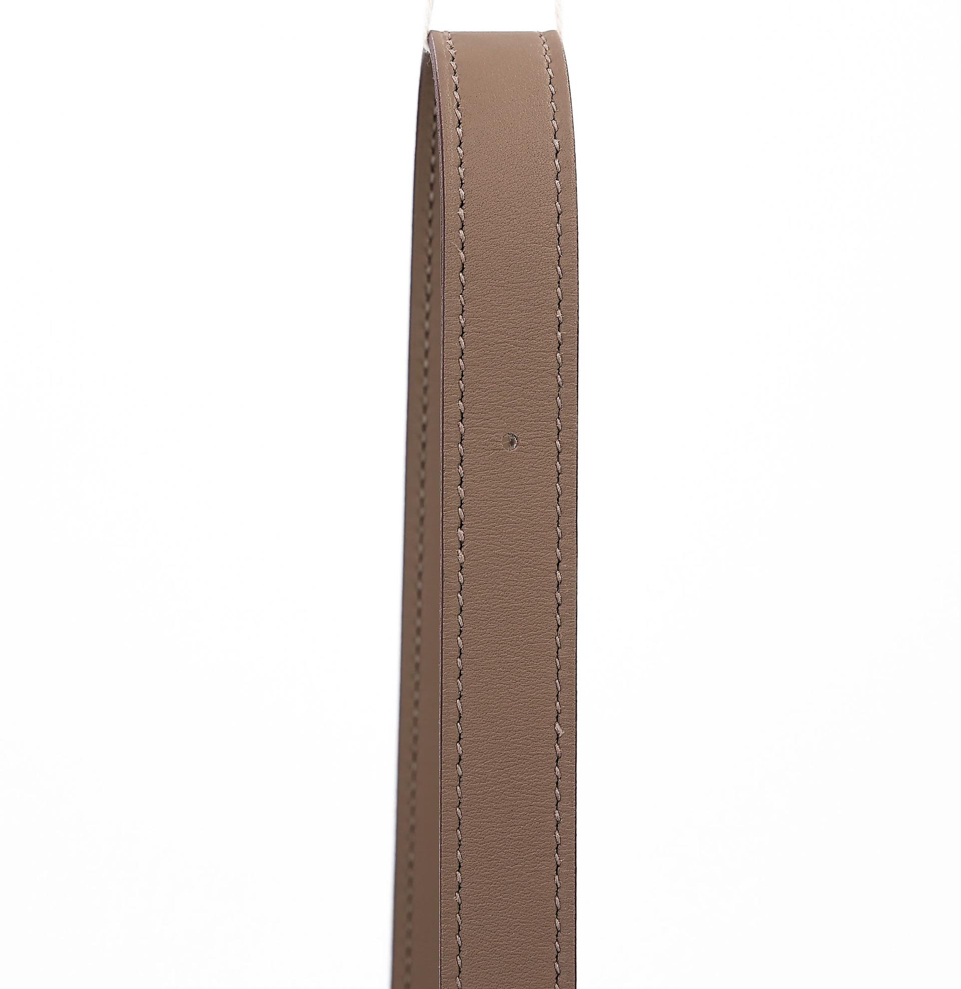 Brand New ( Rank N ) HERMÈS Kelly Moove Etoupe (18) Swift Palladium hardware W (2024) - 4