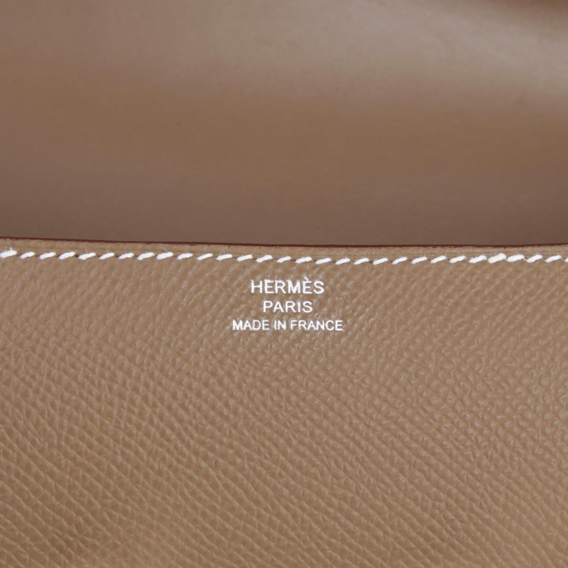 ランク NS 未使用品 HERMÈS エルメス コンスタンスエラン エトゥープ (18) エプソン シルバー金具 W刻印 - 10
