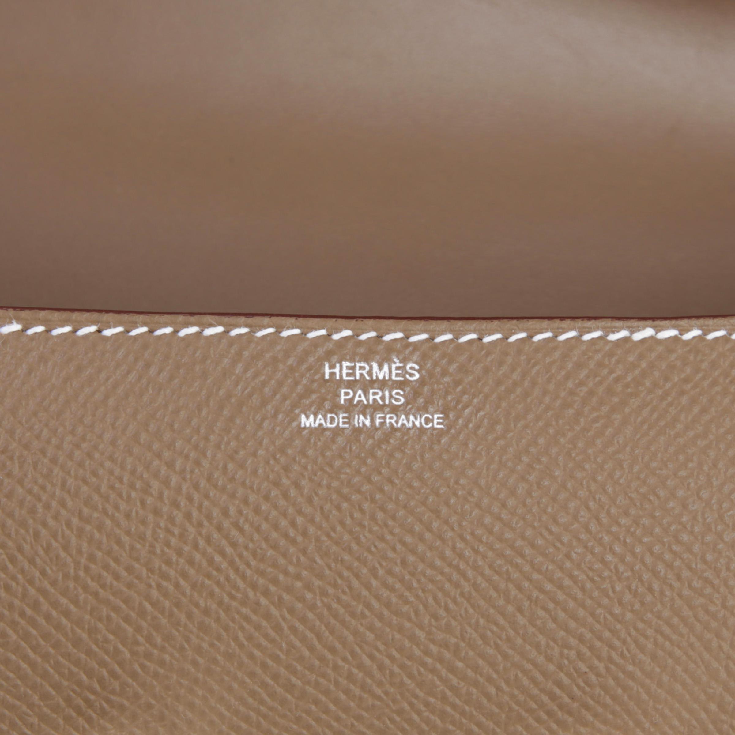 ランク NS 未使用品 HERMÈS エルメス コンスタンスエラン エトゥープ (18) エプソン シルバー金具 W刻印 - 10