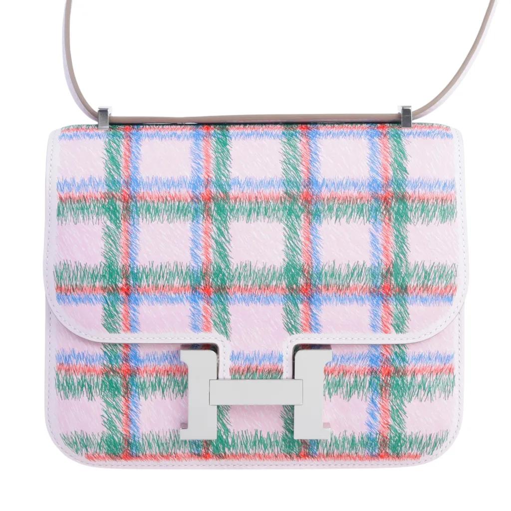 Constance 康康 Mini 19 Tartan 09 夢幻粉 Mauve Pale