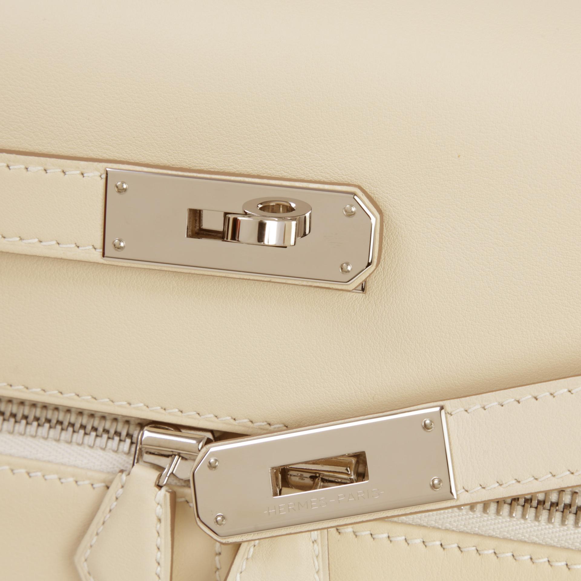 ランク SA  HERMÈS エルメス  ケリーラキ32　 クレ (10) スイフト シルバー金具 Z刻印 - 8