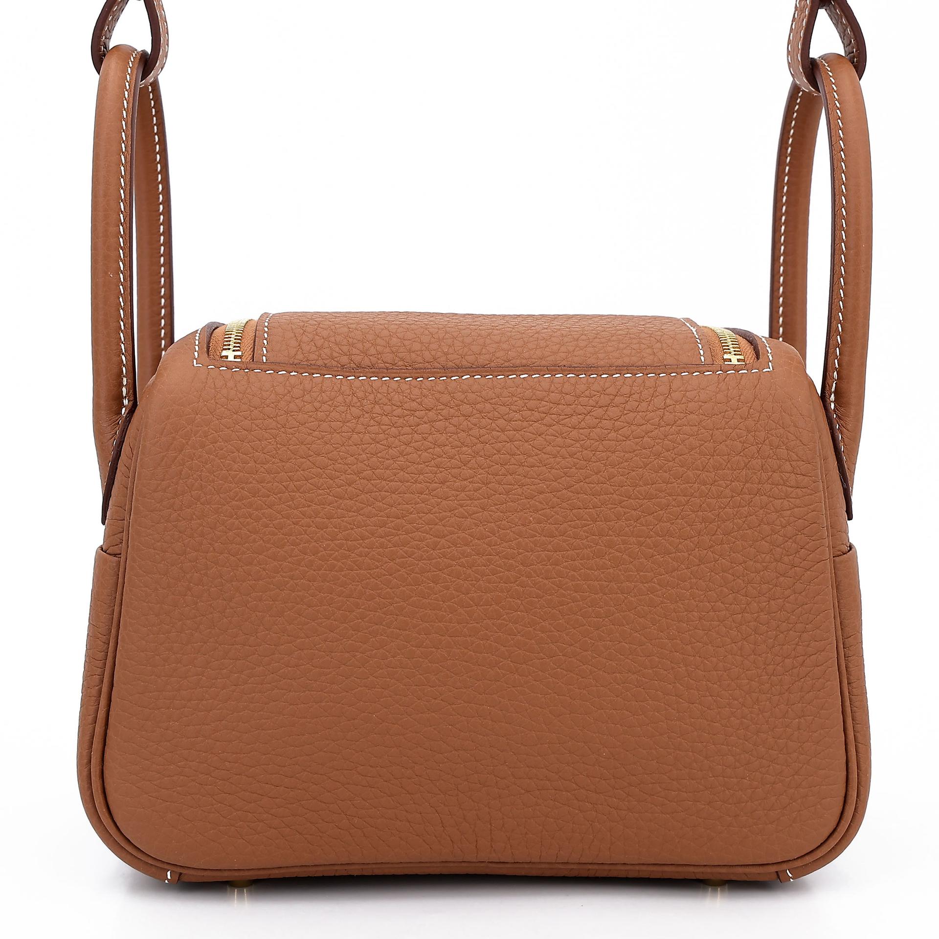 ランク N 新品 HERMÈS エルメス ミニリンディ2 ゴールド (37) トリヨン ゴールド金具 K刻印 - 2