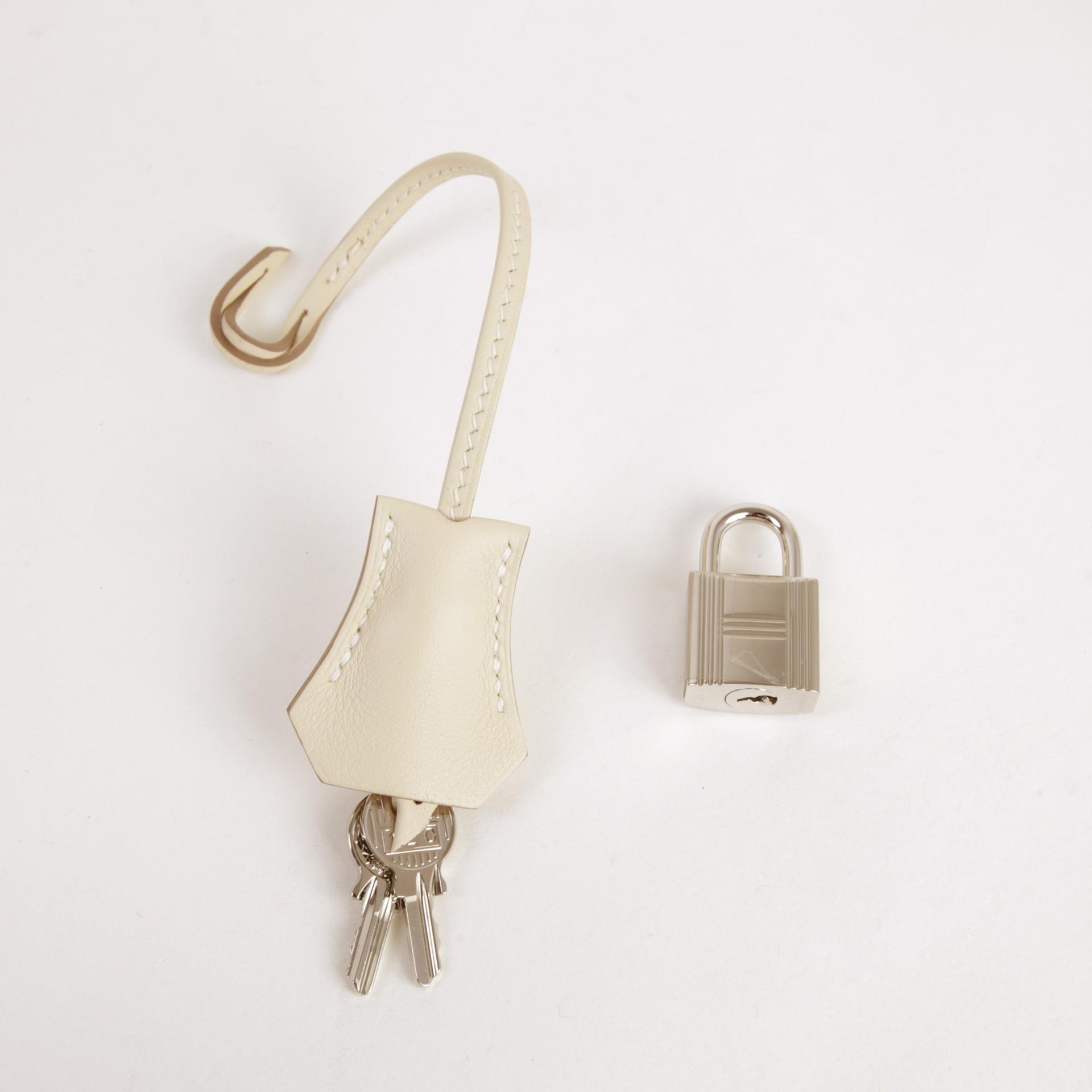 ランク SA  HERMÈS エルメス  ケリーラキ32　 クレ (10) スイフト シルバー金具 Z刻印 - 15