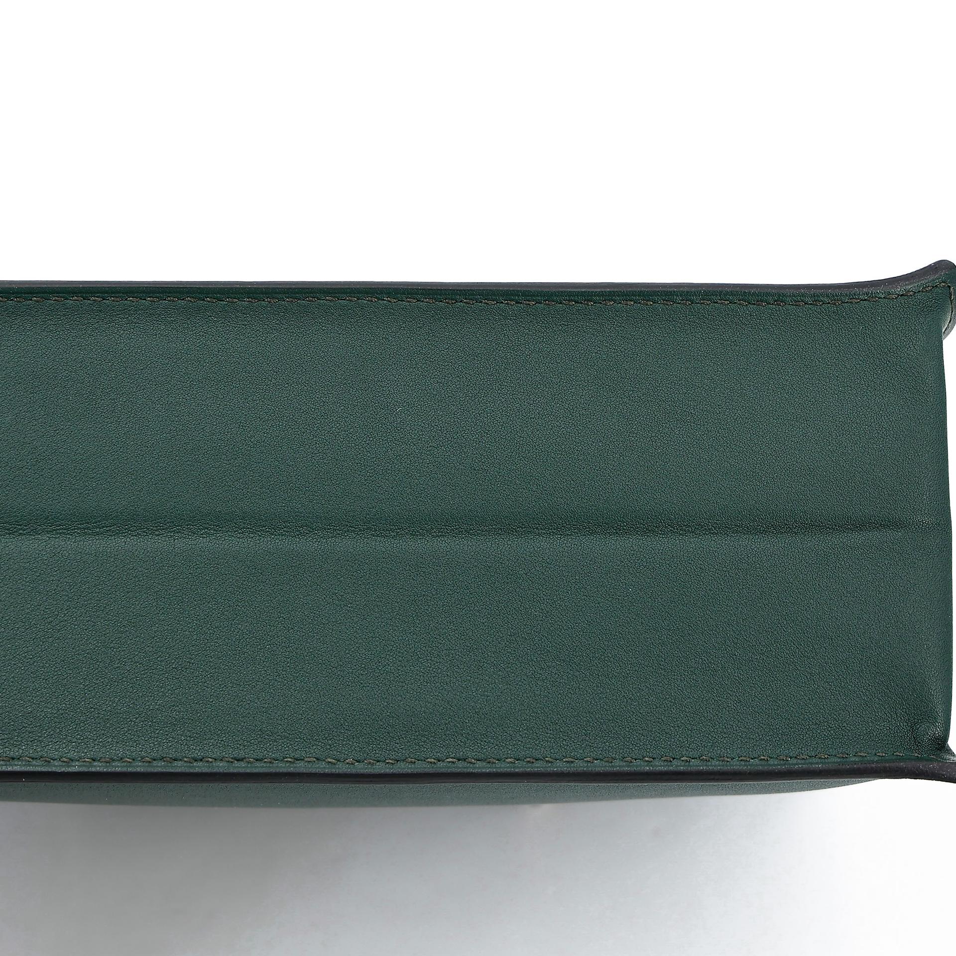 ランク A HERMÈS エルメス ケリーダンス ヴェルソ ヴェールトロピカル (02) ヴェールヴェロン (U1) ジョナサン シルバー金具 U刻印 - 8