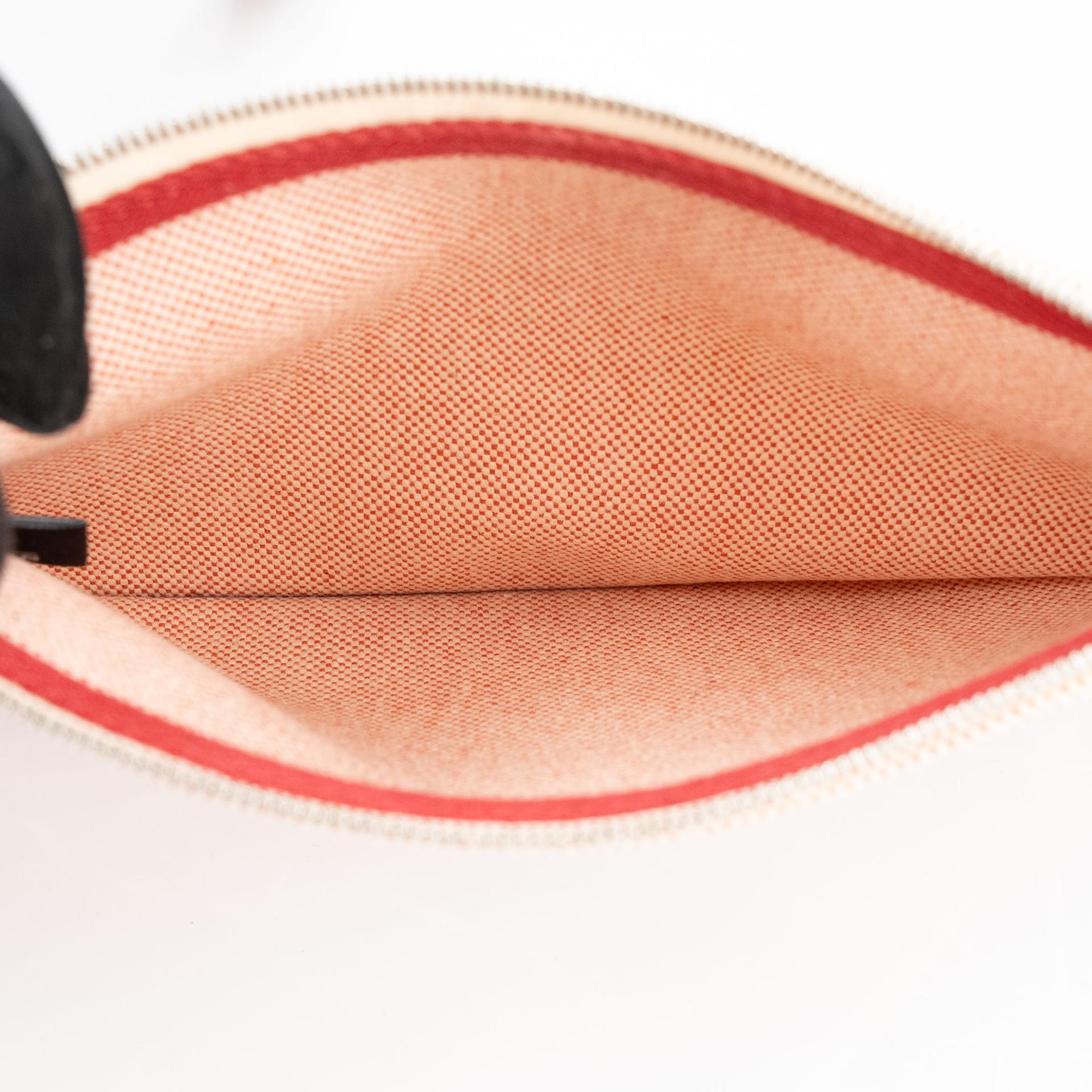 Excellent ( Rank SA ) HERMÈS Limited Edition Herbag Zip 31 PM Pegase Pop Rouge Piment (5X) Vache Hunter Canvas Palladium hardware Z (2021) - 20
