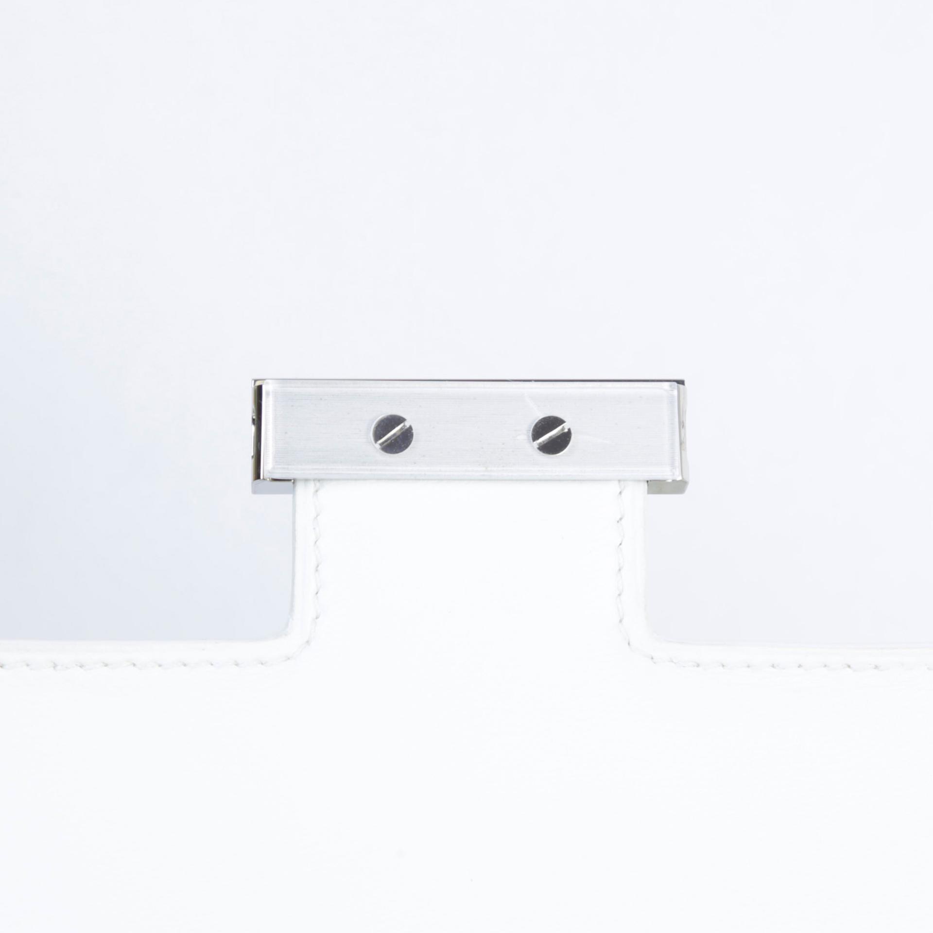 A美品  HERMÈS 爱马仕  Constance 康康 24 01 纯白色 White Evercolor皮 漆面金属扣 C刻 2018年 - 9