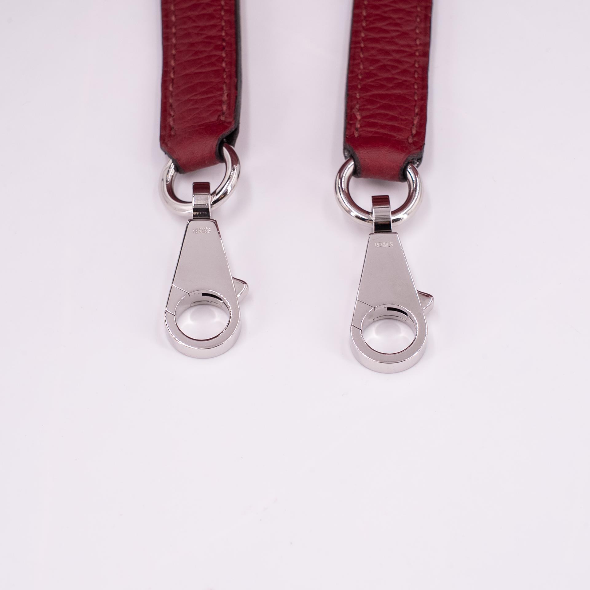ランク A HERMÈS エルメス ボリード31 ルージュグレナ (K1) トリヨン シルバー金具 X刻印 - 24