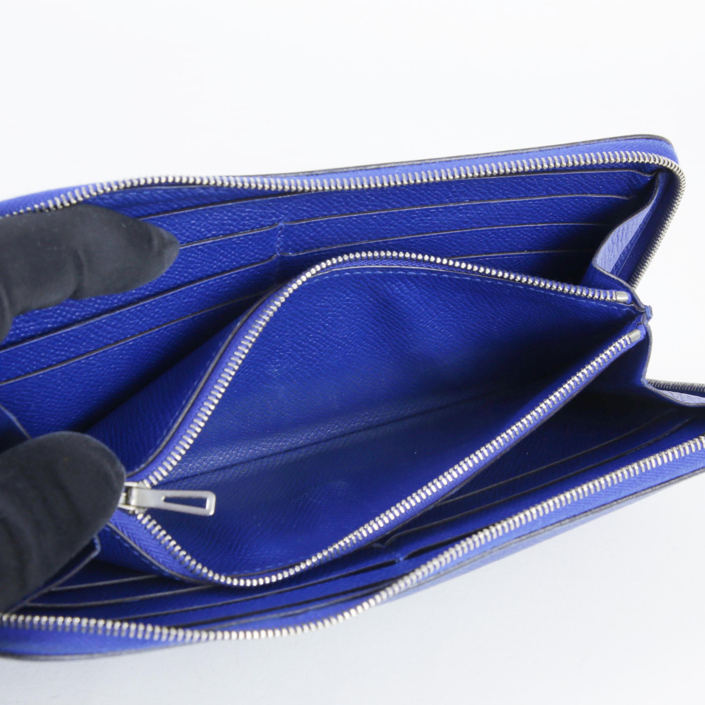 ランク AB HERMÈS エルメス アザップロング ブルーエレクトリック (7T) エプソン シルバー金具 □R刻印 - 9