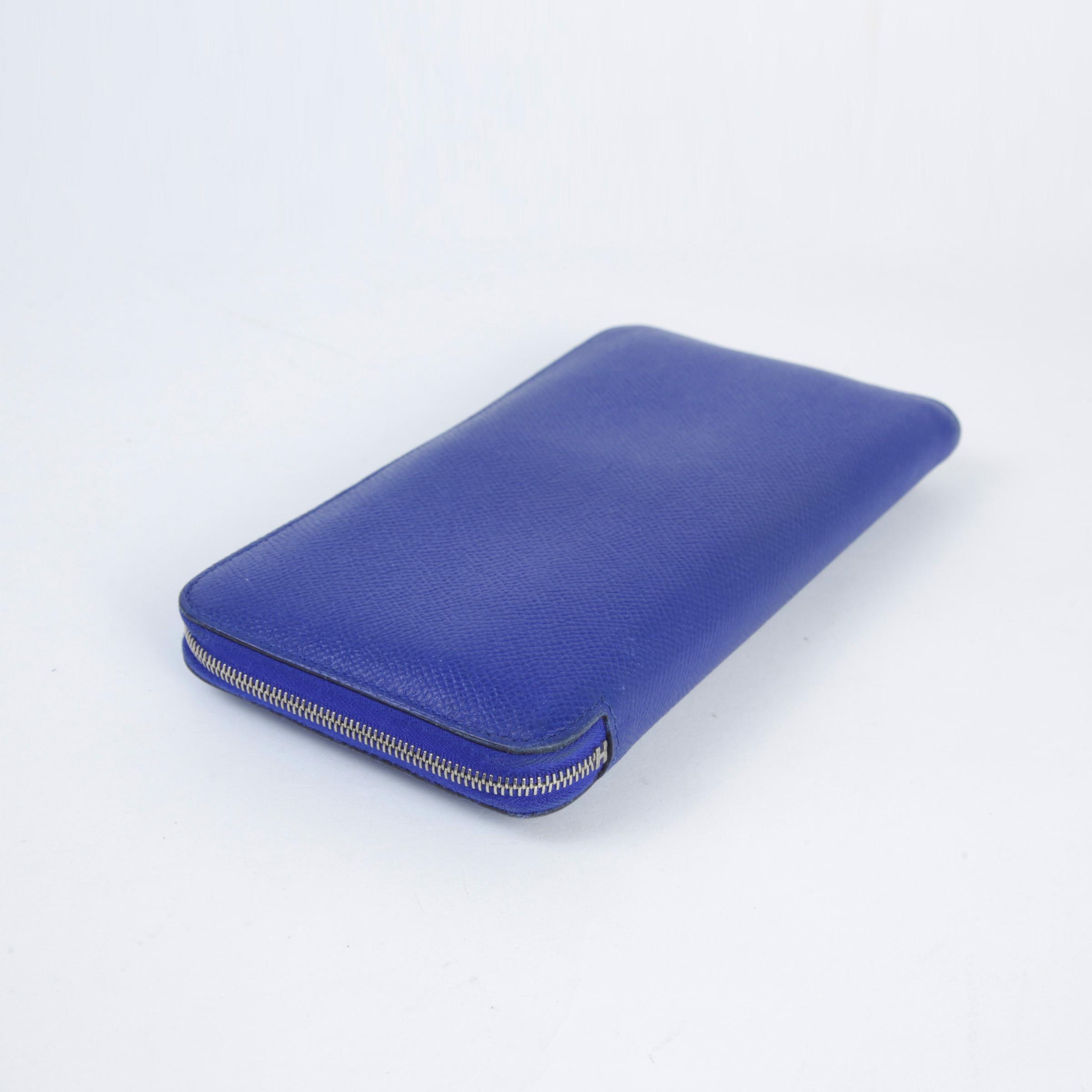 ランク AB HERMÈS エルメス アザップロング ブルーエレクトリック (7T) エプソン シルバー金具 □R刻印 - 5