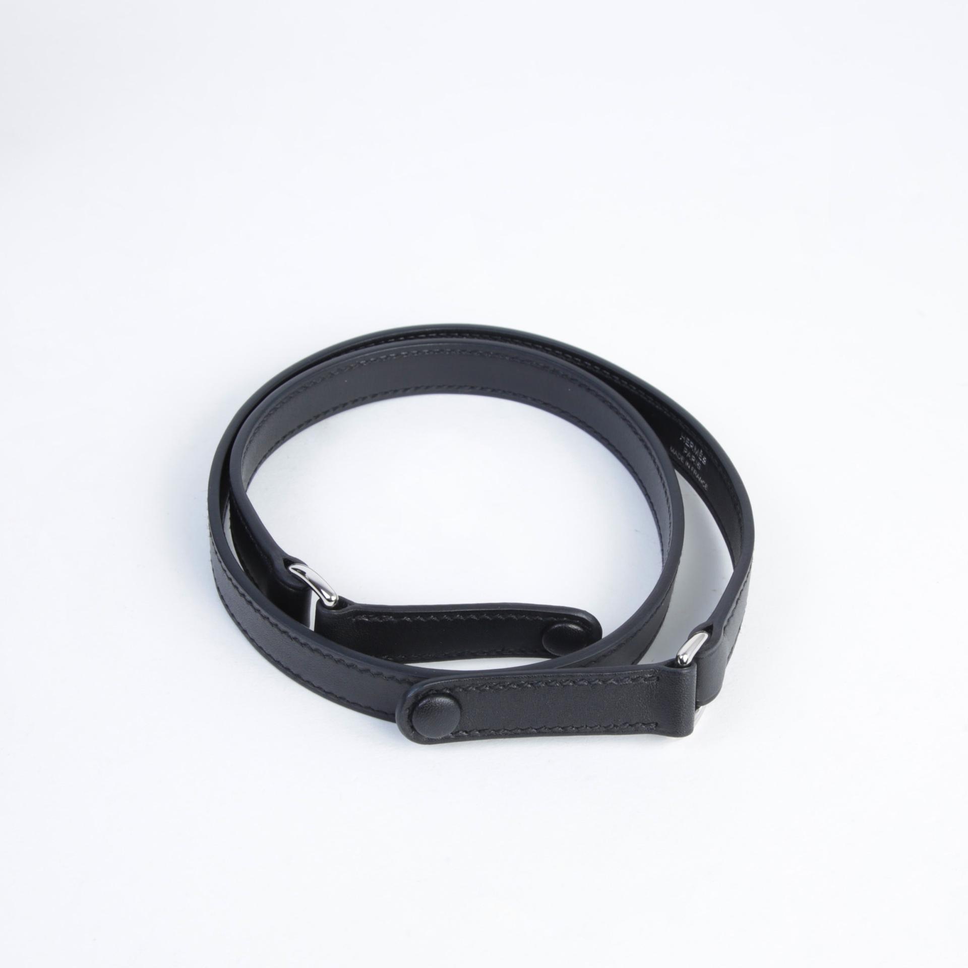 Unused ( Rank NS ) HERMÈS Limited Edition Kelly Elan cheval de bois Noir (89) Tadelakt Palladium hardware K (2025) - 14