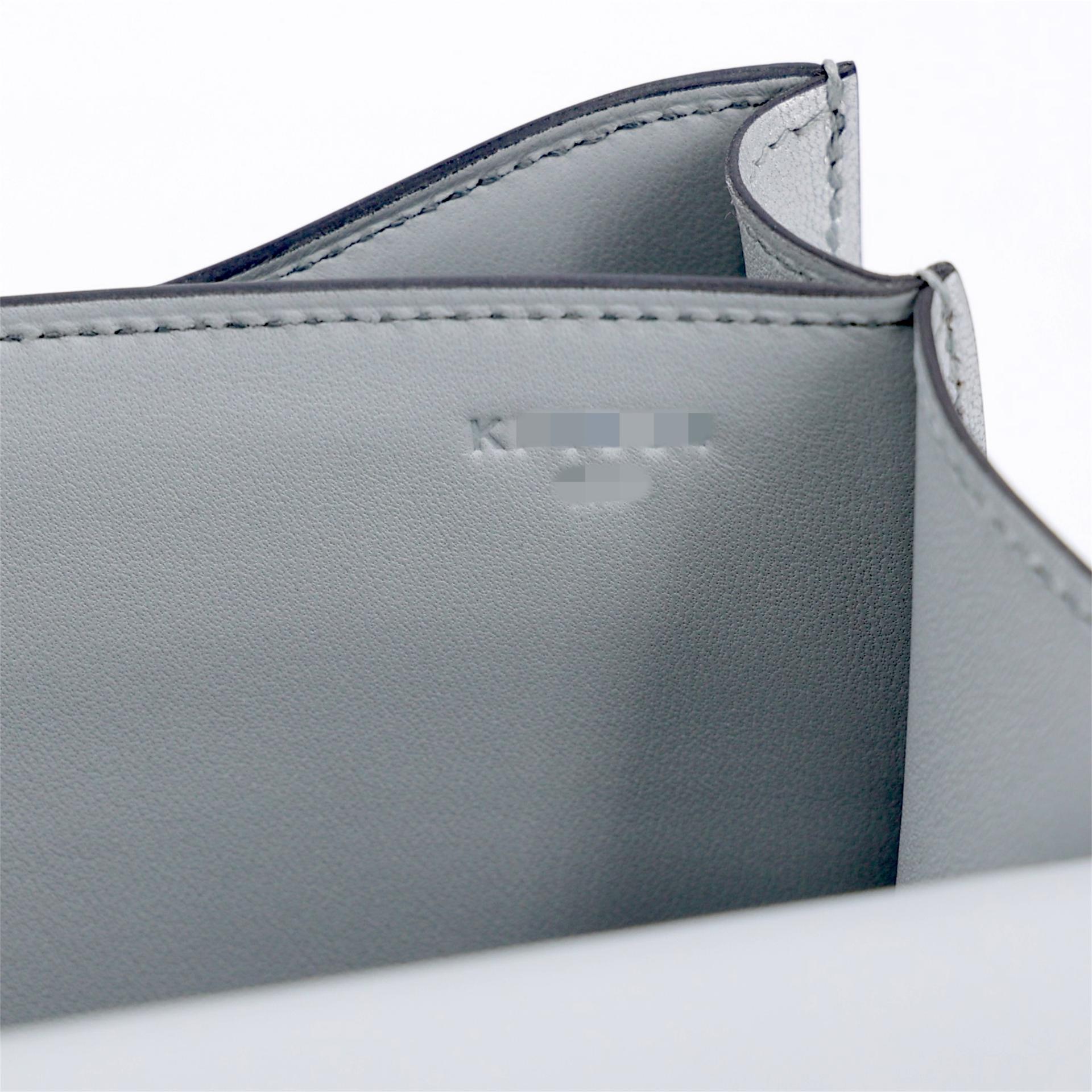 Brand New ( Rank N ) HERMÈS Constance Mini Argent (05) Chamkila Palladium hardware K (2025) - 19