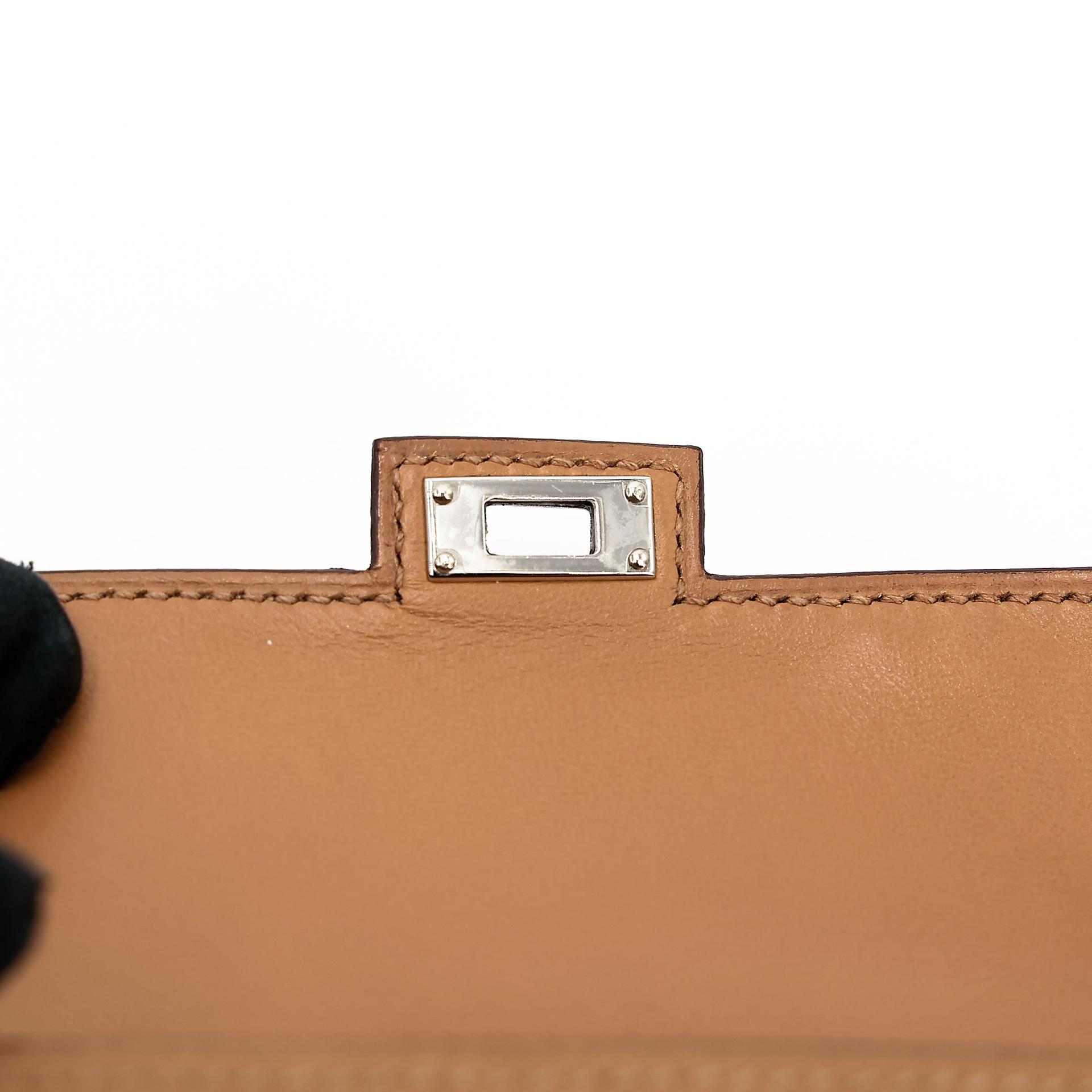 Excellent ( Rank SA ) HERMÈS Limited Edition Kelly Doll Picto Biscuit (4B) Bleu Frida (0F) Mauve Pale (09) Rose Texas (0E) Epsom Palladium hardware W (2024) - 23