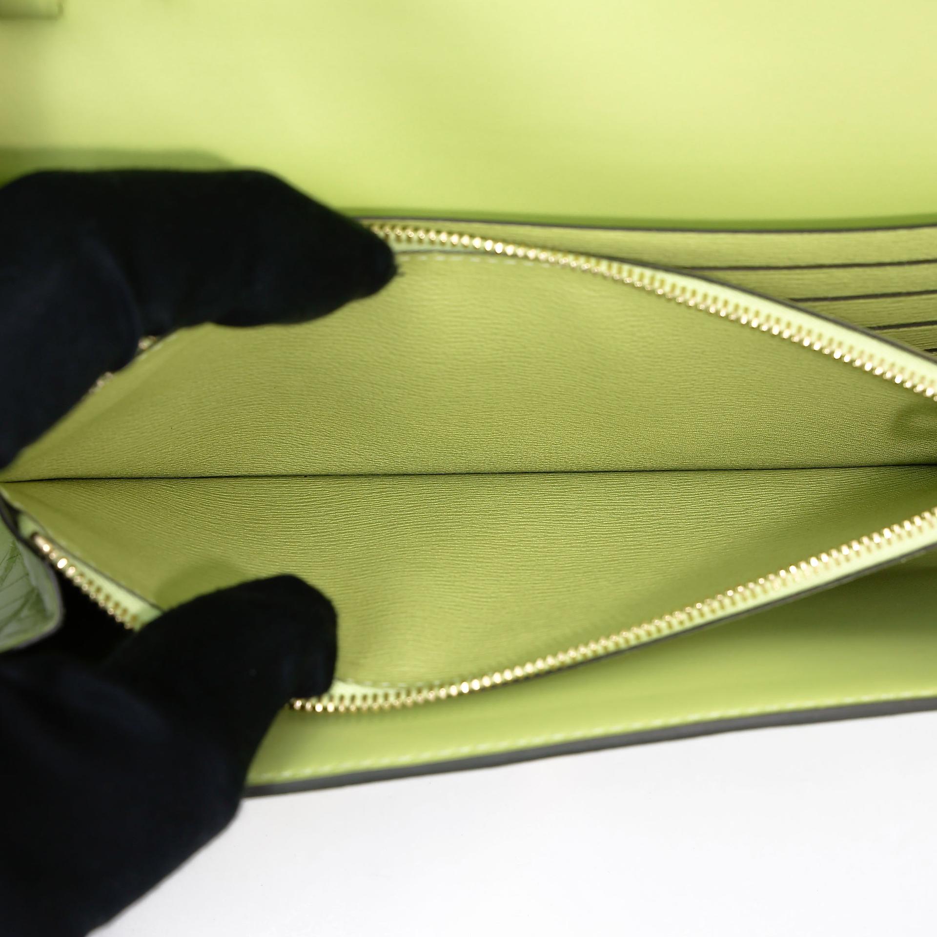 Unused ( Rank NS ) HERMÈS Constance To Go Jaune Bourgeon (R9) Matte Alligator Gold hardware D (2019) - 19