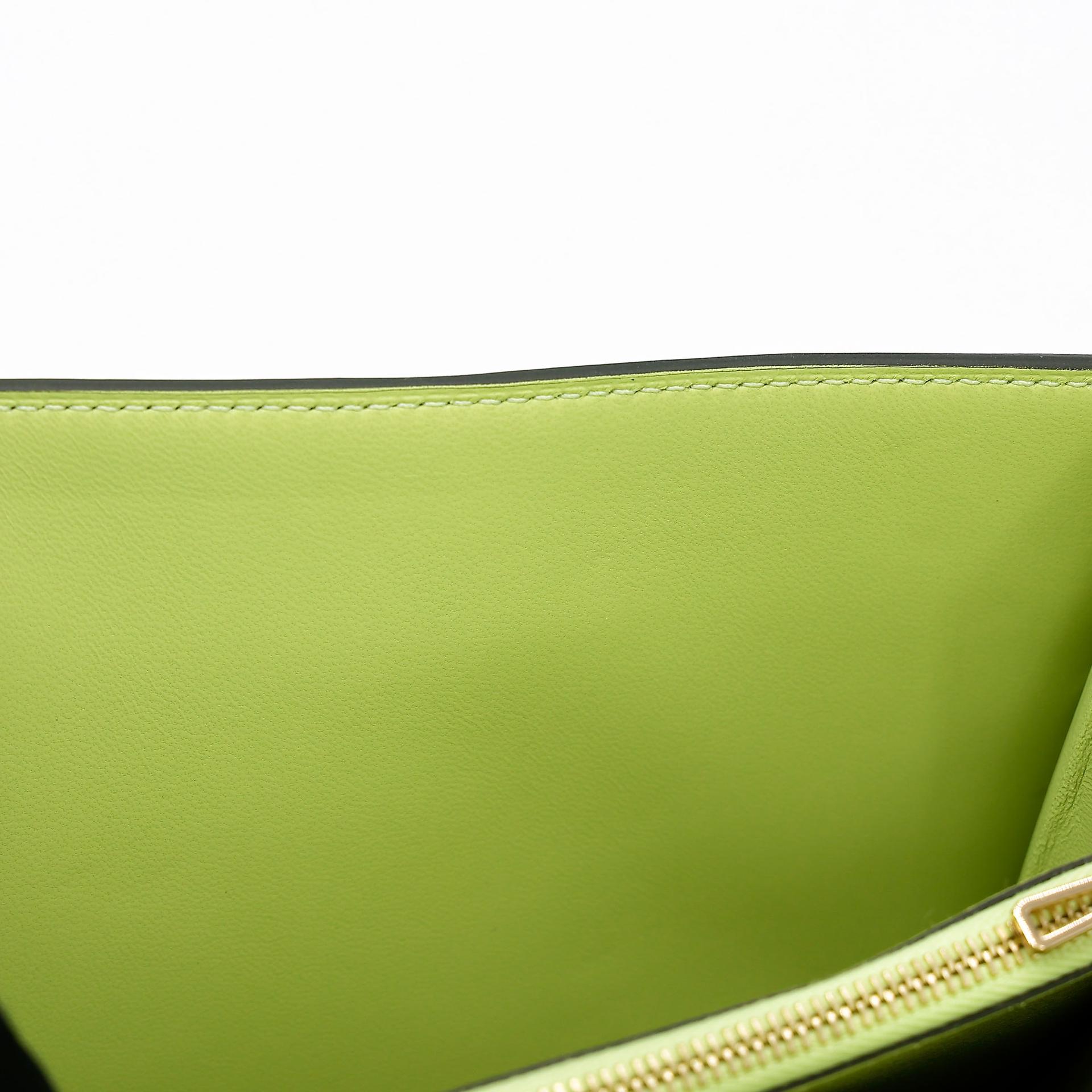 Unused ( Rank NS ) HERMÈS Constance To Go Jaune Bourgeon (R9) Matte Alligator Gold hardware D (2019) - 22