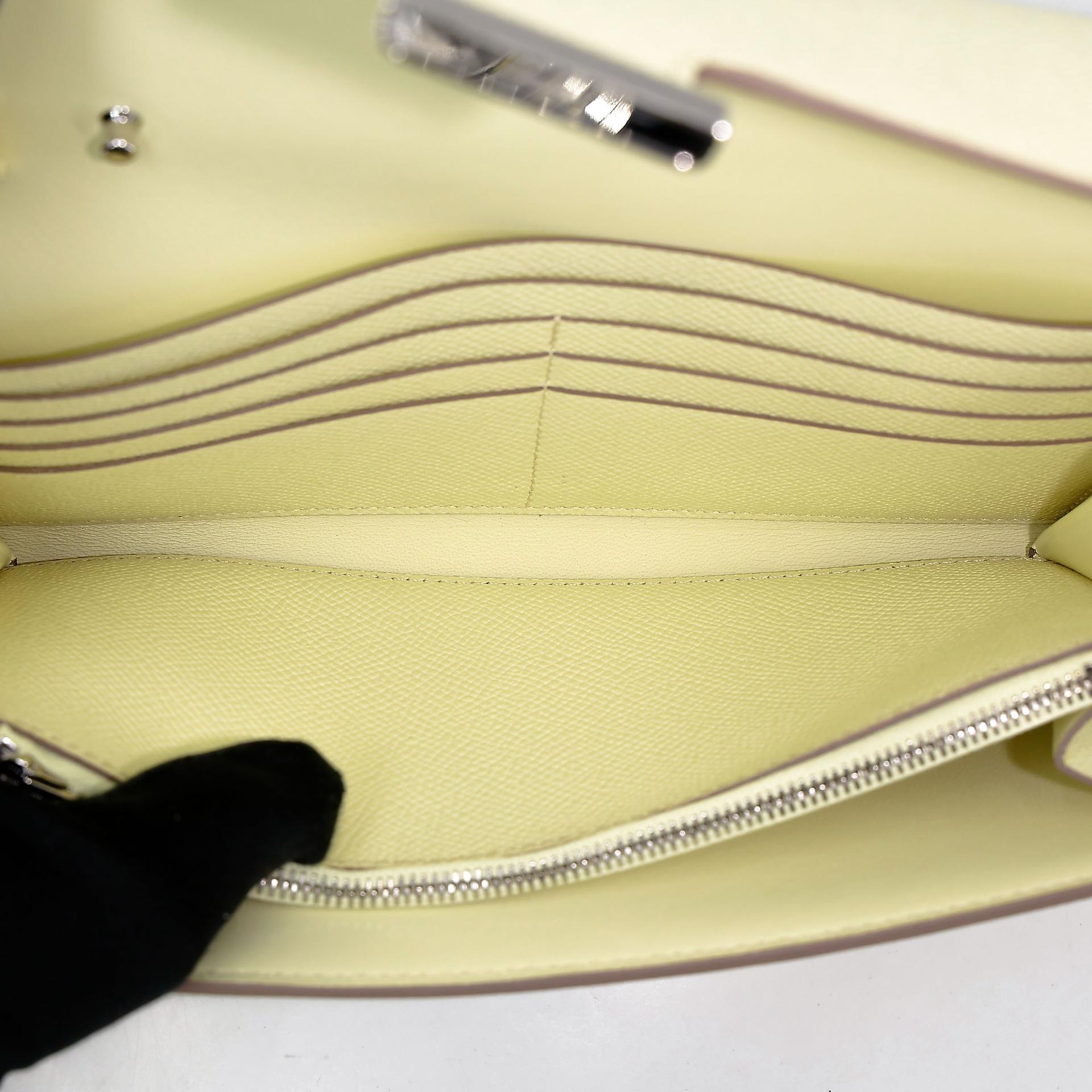 Brand New ( Rank N ) HERMÈS Constance To Go Jaune milton (i8) Epsom Palladium hardware K (2025) - 16